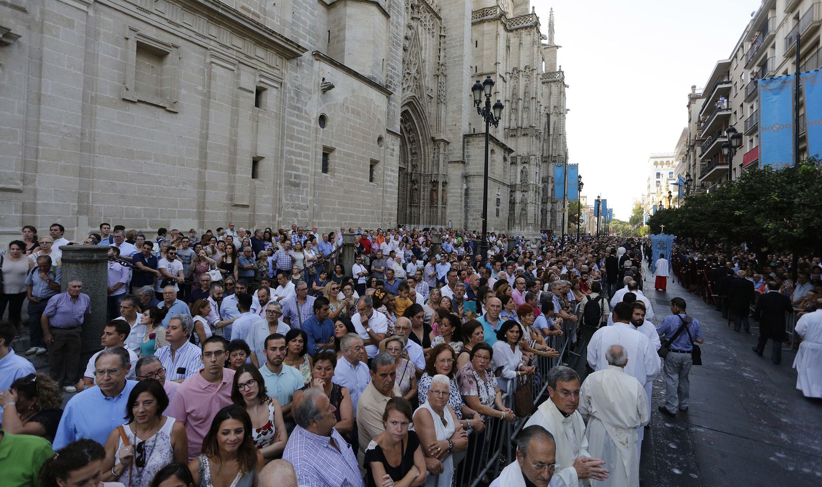 Las procesión de la Virgen de los Reyes