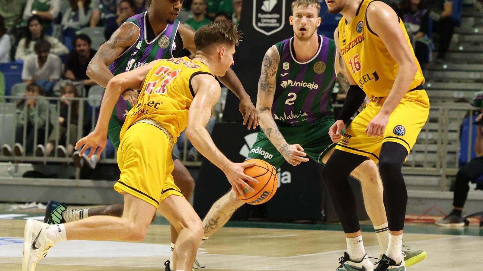 El Unicaja - Filou Oostende de BCL, en fotos