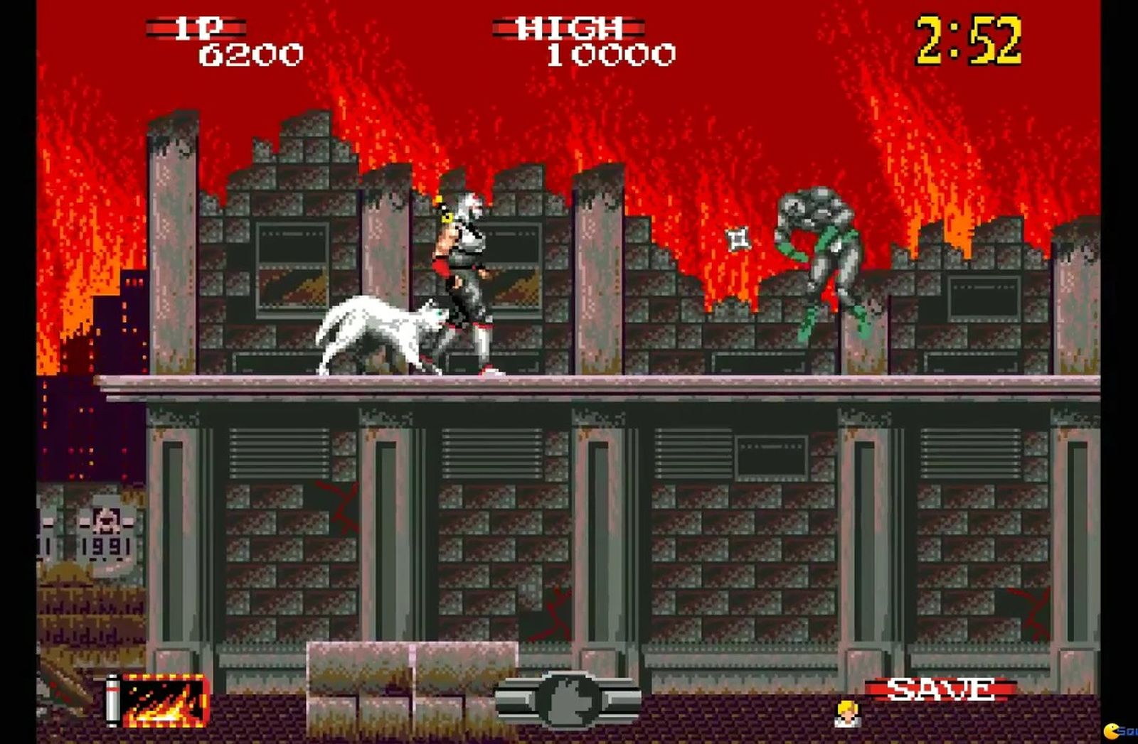 Su mayor innovación era un perro aliado que atacaba enemigos. Es más rápido y orientado a la acción pura que a la exploración. La versión de 1990 era más accesible.