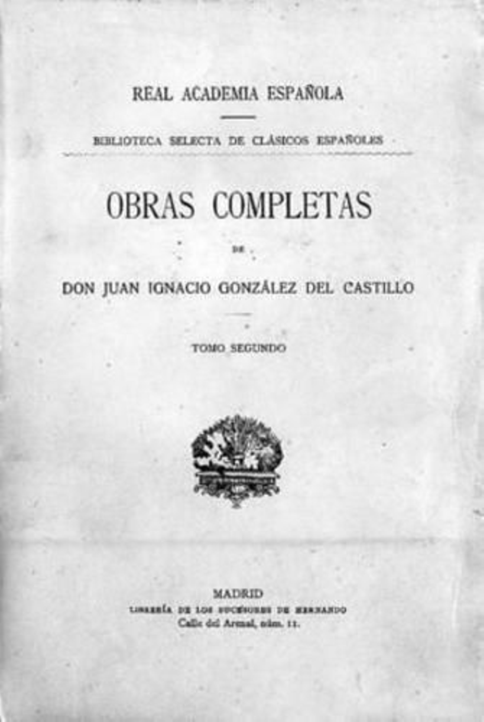 Decorado teatral de finales del s. XVIII.