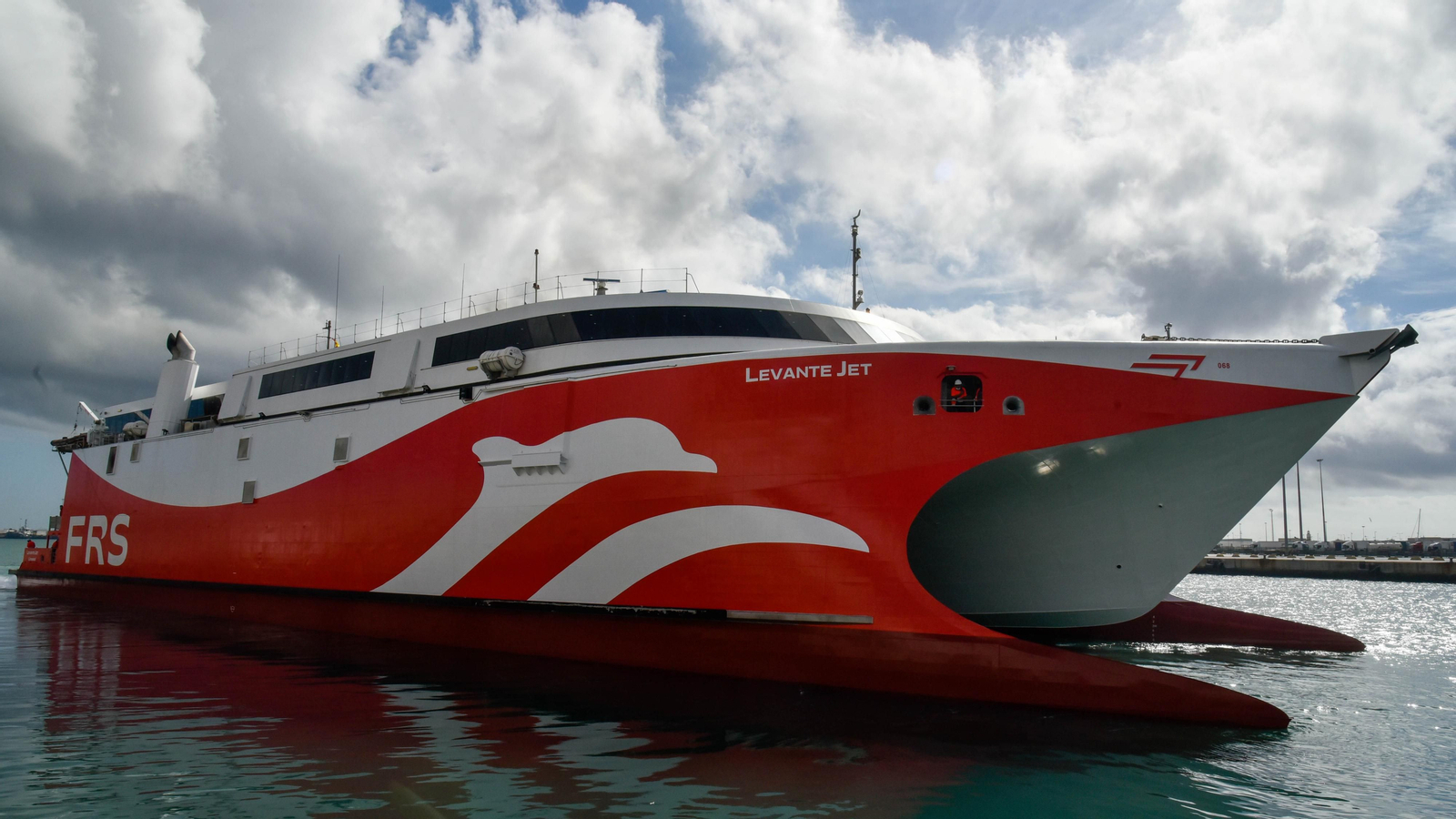 Las fotos de la inaguración del Ferry Levante Jet