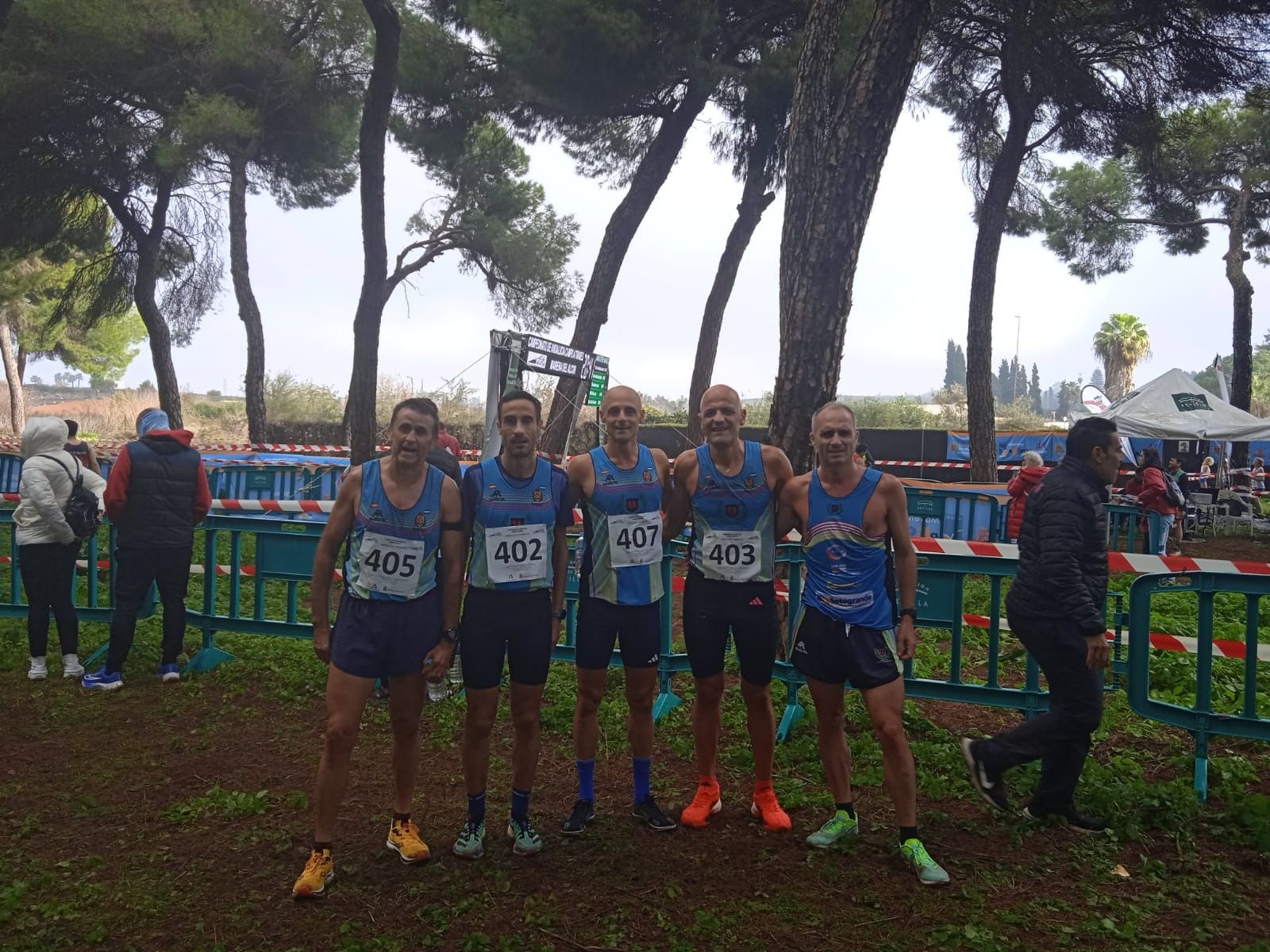 Atletas del Veteranos de Algeciras.