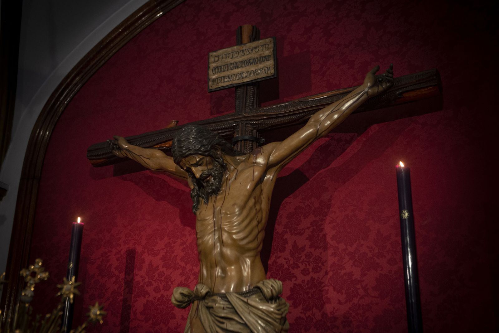 Viernes Santo en pandemia: La Soledad de San Buenaventura, en imágenes