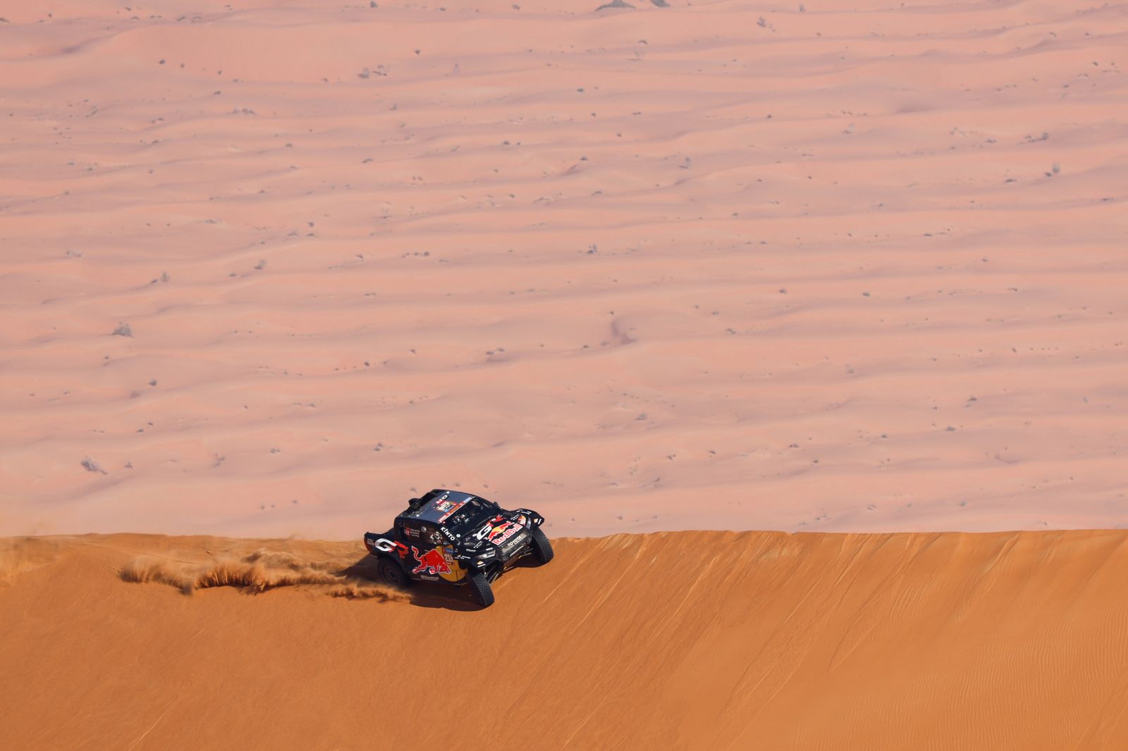 Las mejores fotos del Dakar por las dunas