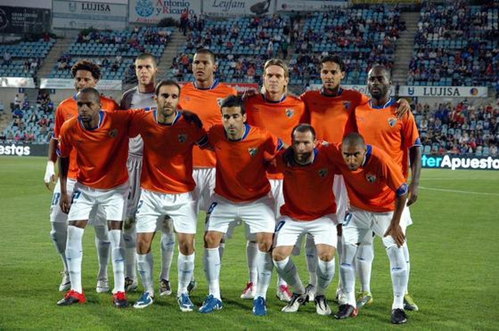 El Málaga gana su segundo partido de la temporada en Liga en casa del Getafe. / LOF