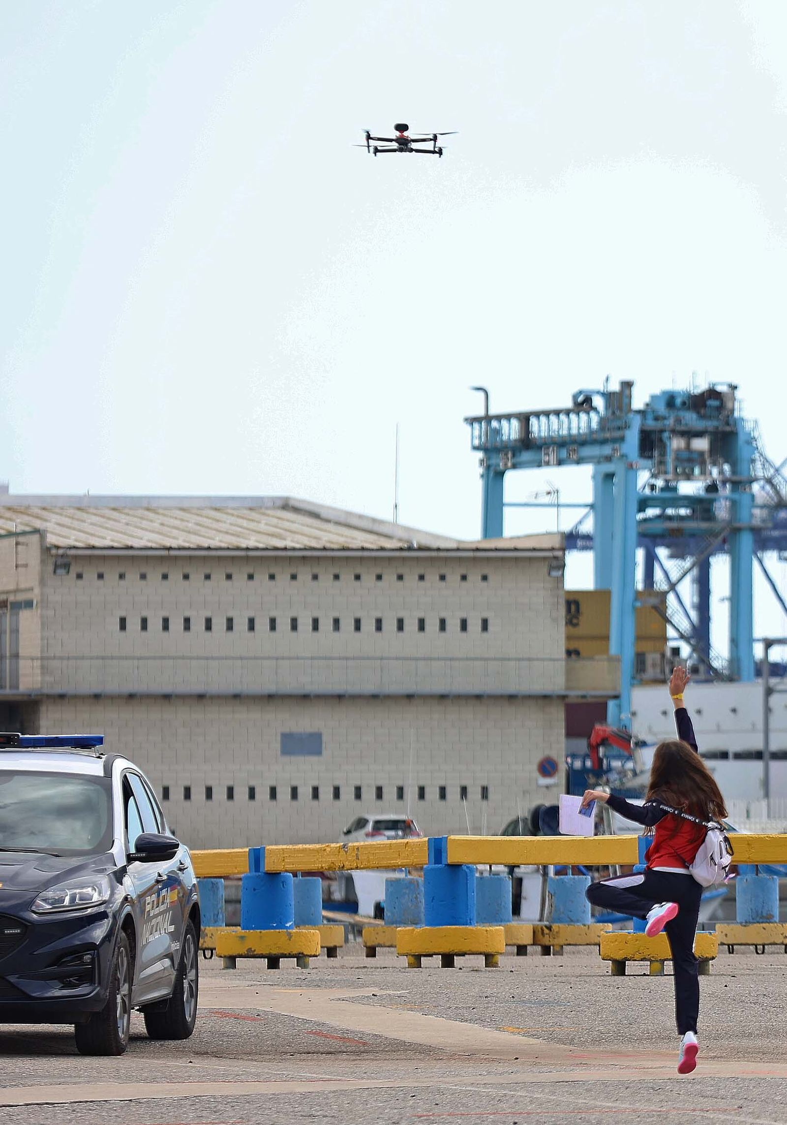 Imágenes del Día Europeo del 112 celebrado en el Puerto de Algeciras