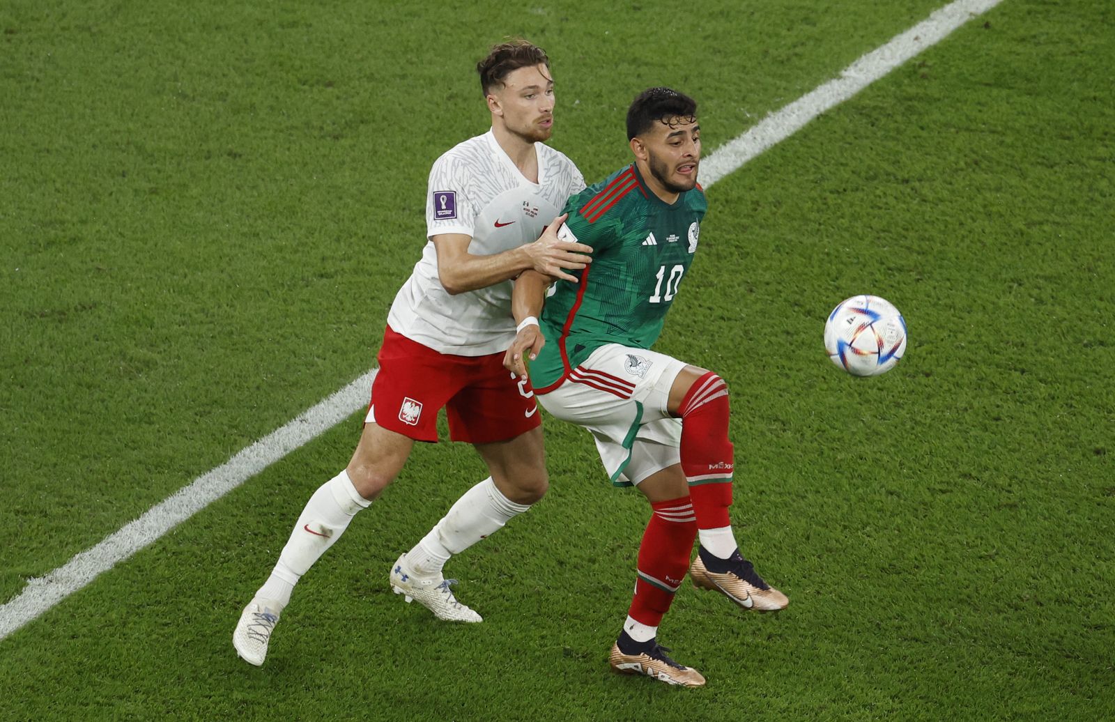 Las imágenes del México - Polonia