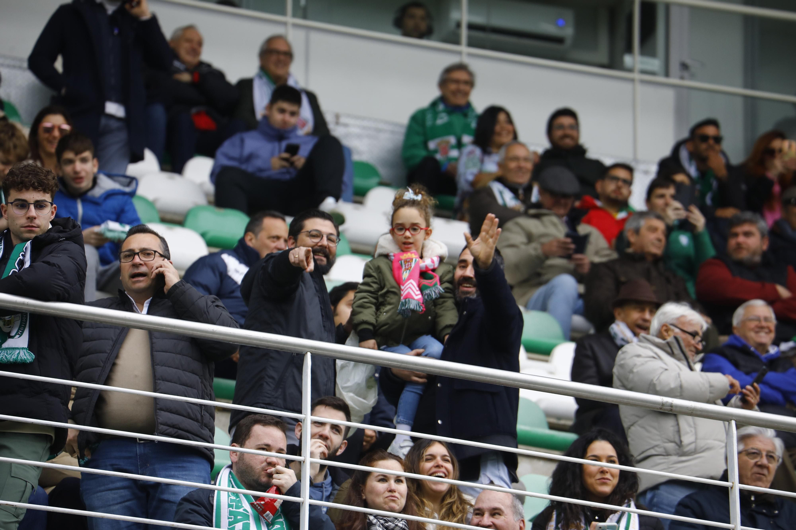 El ambiente en las gradas de El Arcángel para el Córdoba CF - Cultural Leonesa, en imágenes