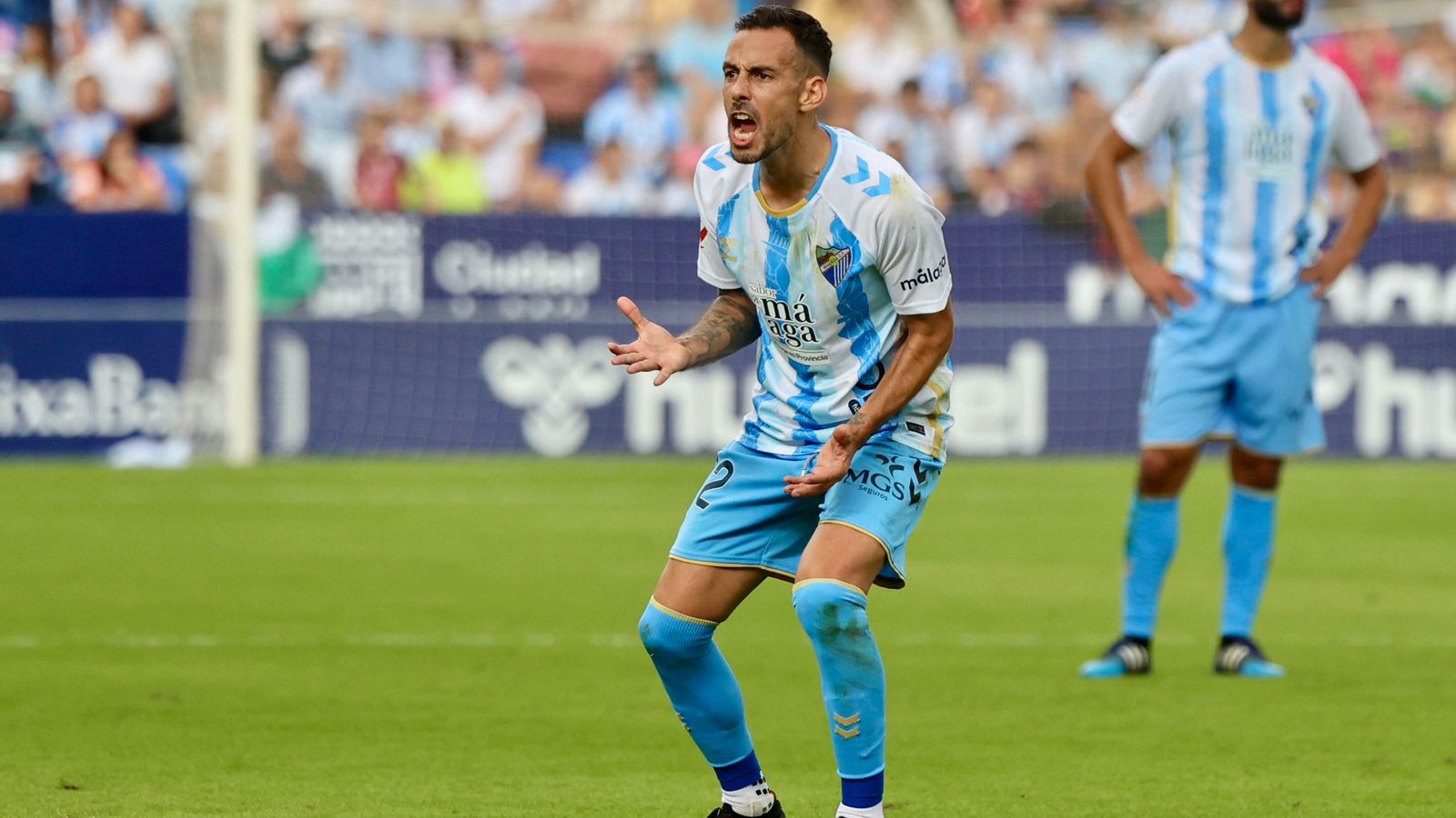 El Málaga CF - Eibar, en fotos