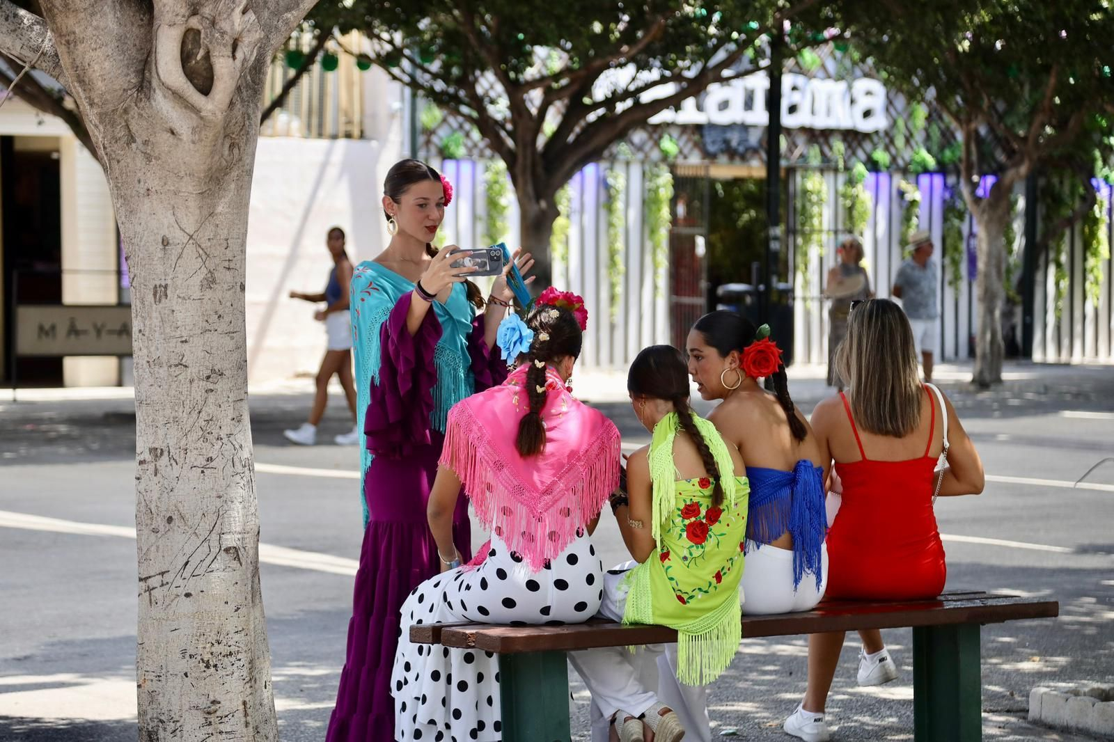 El domingo de Feria en el Real, en imágenes