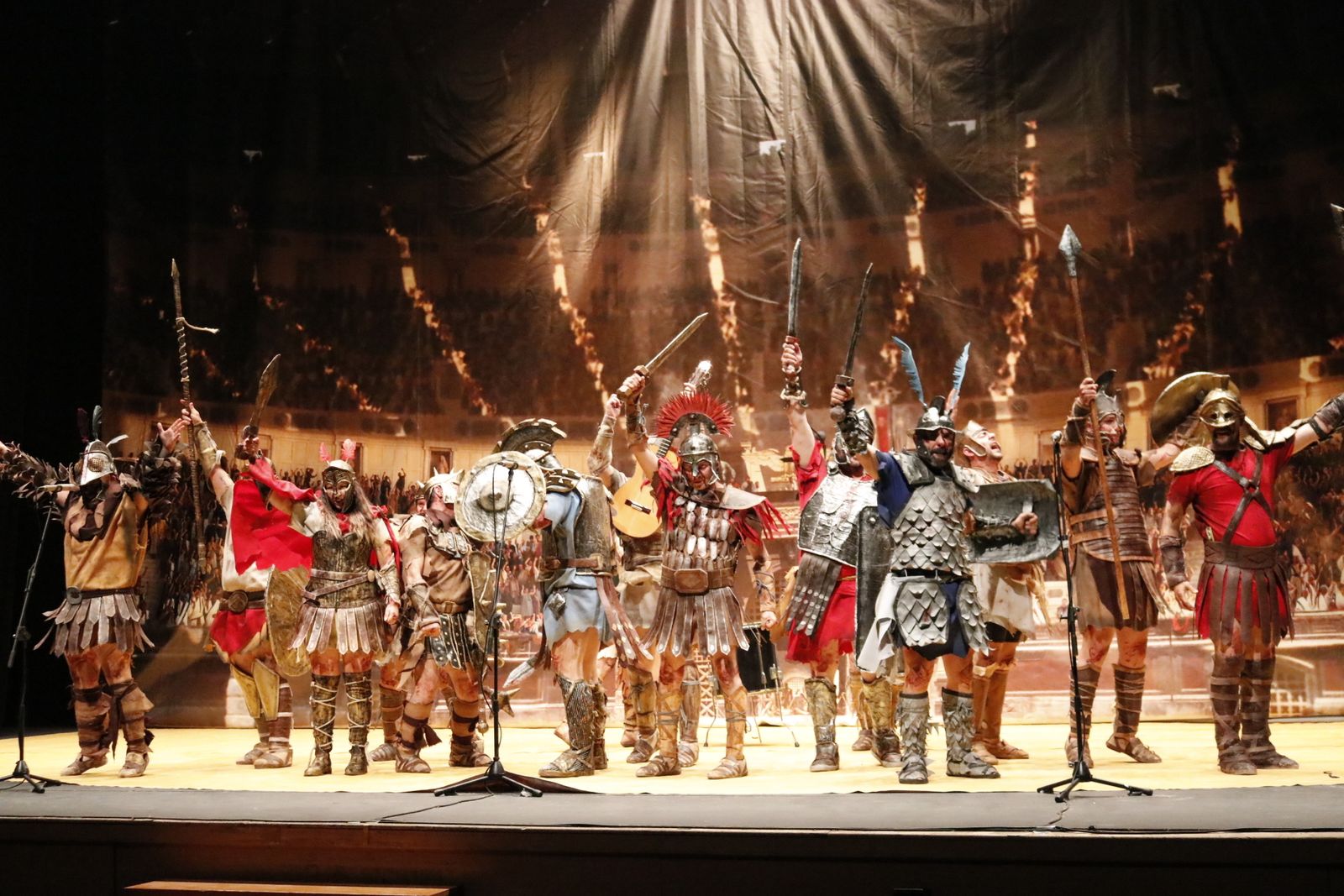 Final del concurso de Carnaval de la Concha Fina de La Línea