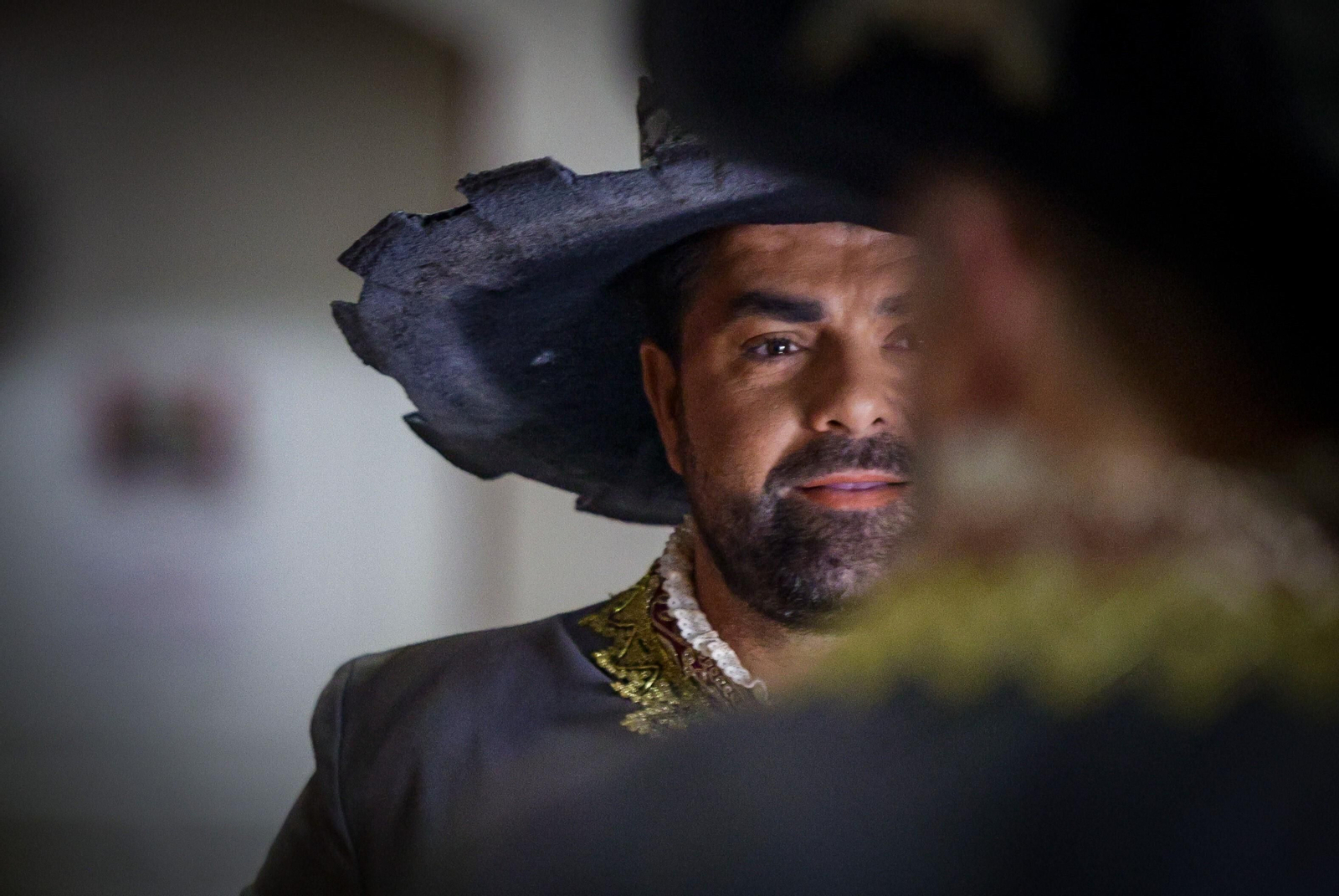 El ambiente en los camerinos del teatro.