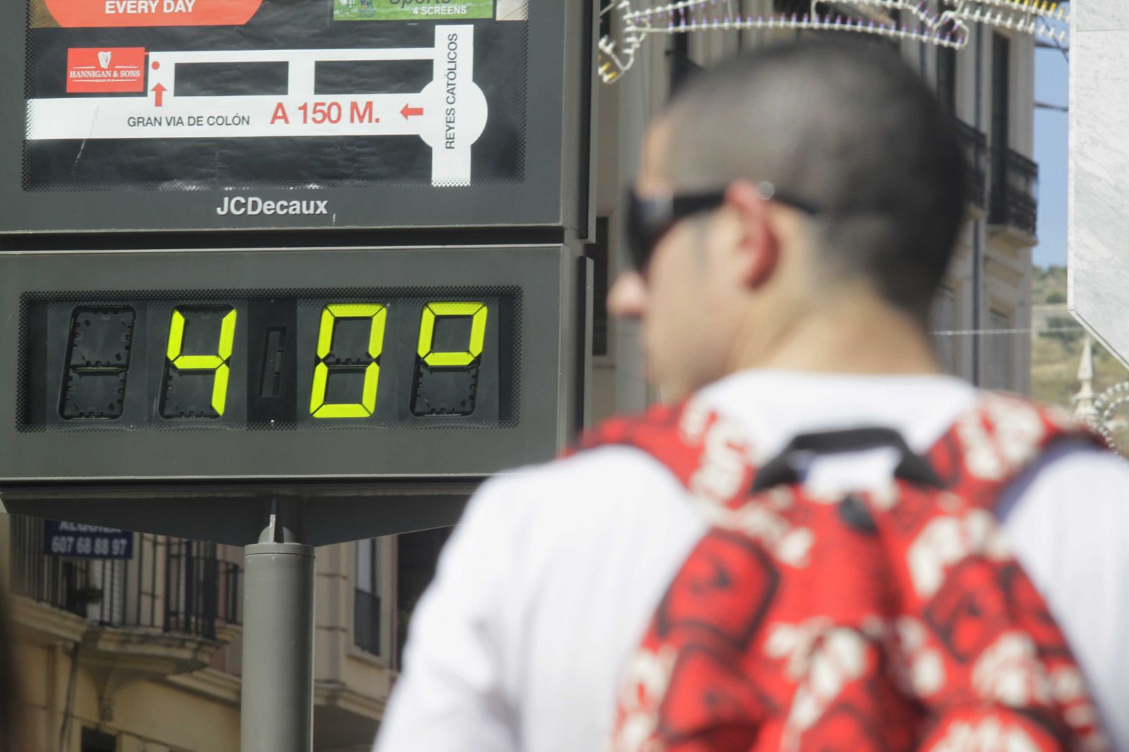 El tiempo se aproxima a los 40 grados en la provincia de Granada