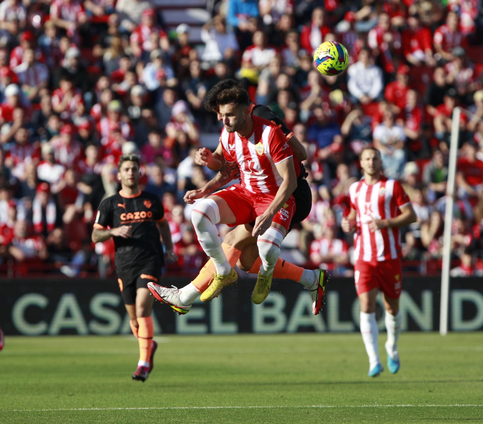 Fotogalería del partido de la Liga Santander, U.D. Almería-Valencia
