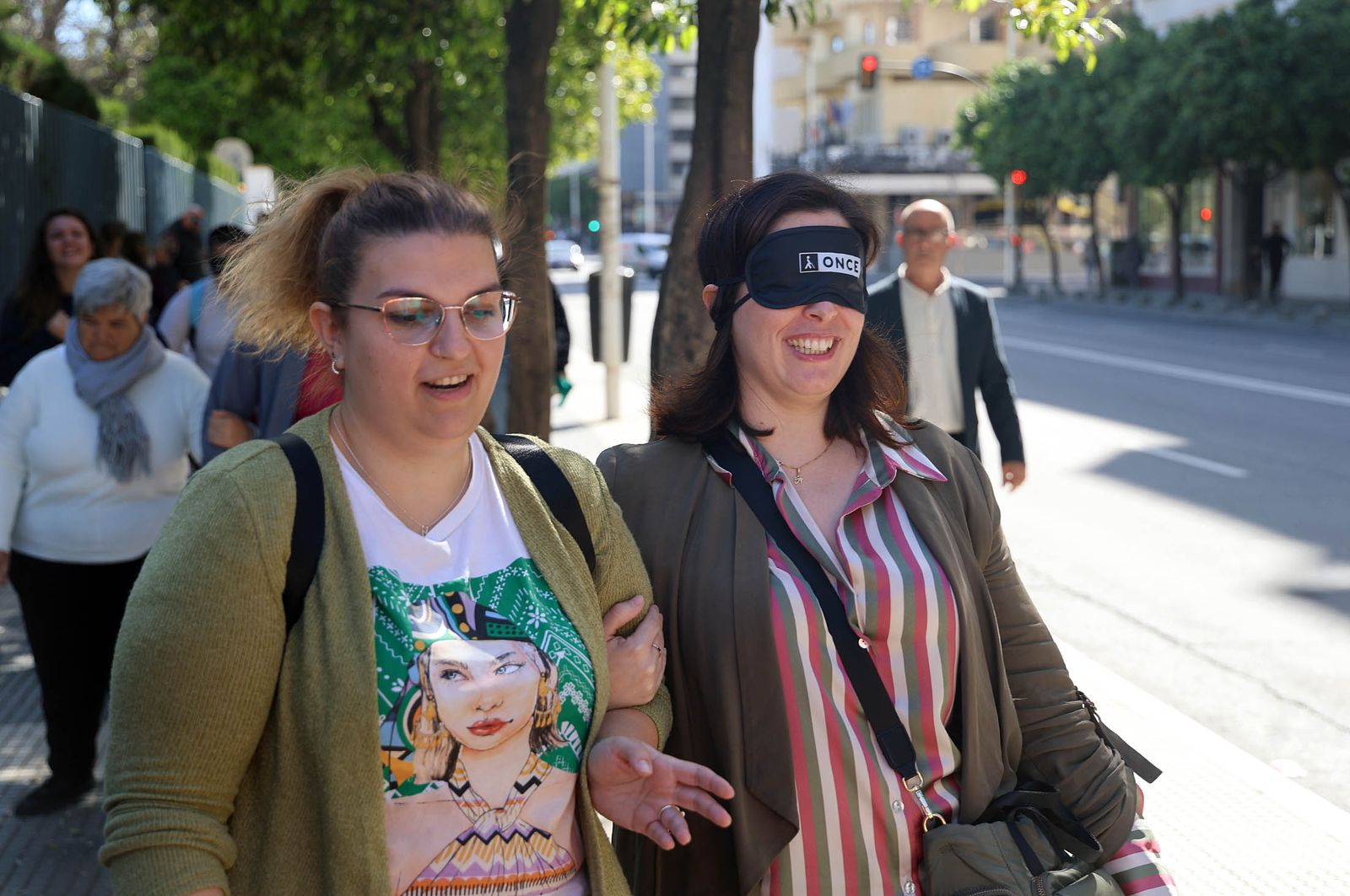 Imágenes de la inauguración de la Semana del Grupo Social ONCE de Huelva