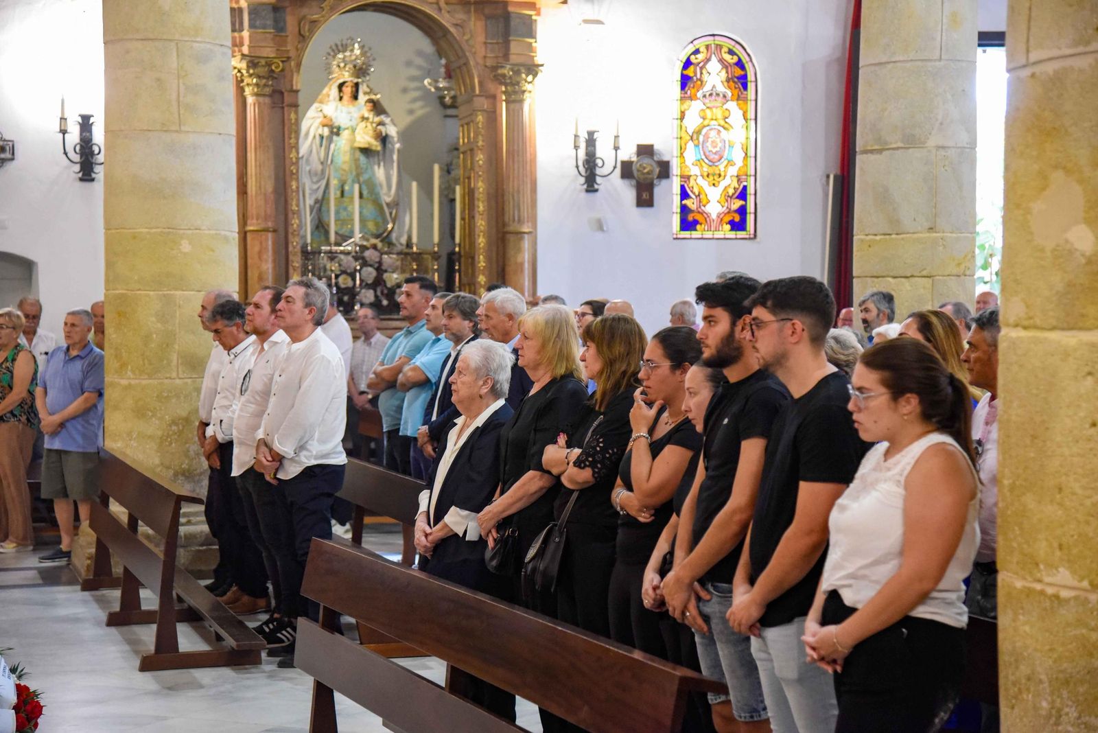 Misa funeral por el alma de Manolo Cardo