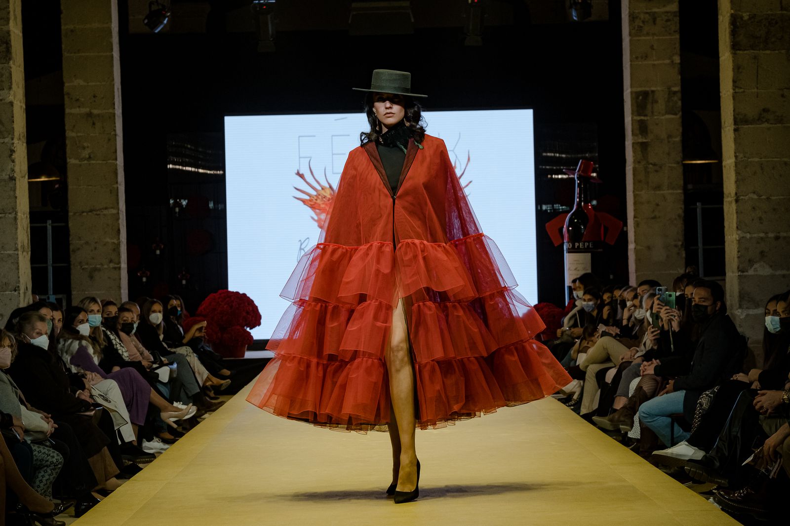 El desfile de Rocío Lama en la Pasarela Flamenca de Jerez, todas las fotos