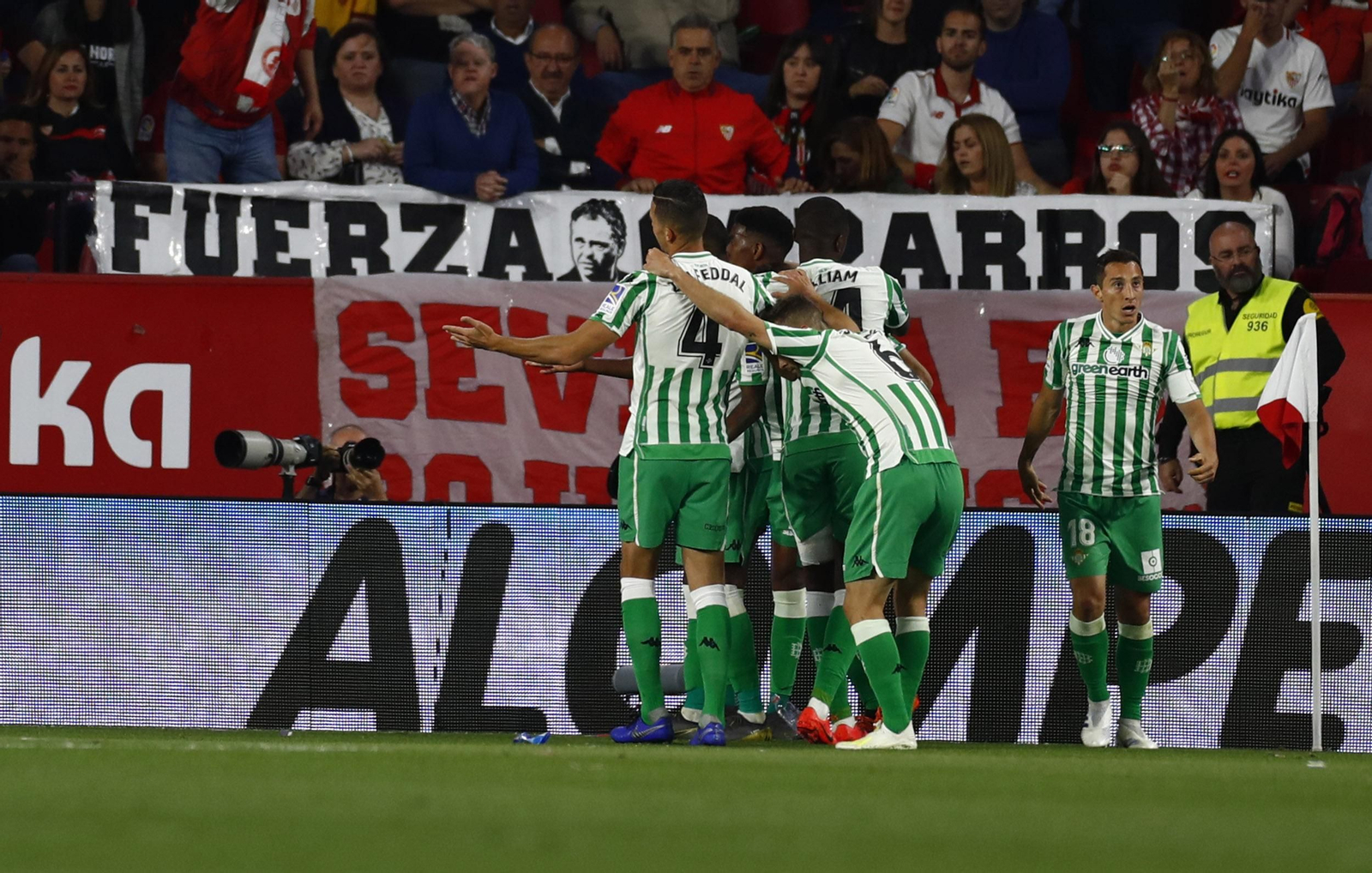 Las imágenes del derbi Sevilla-Betis
