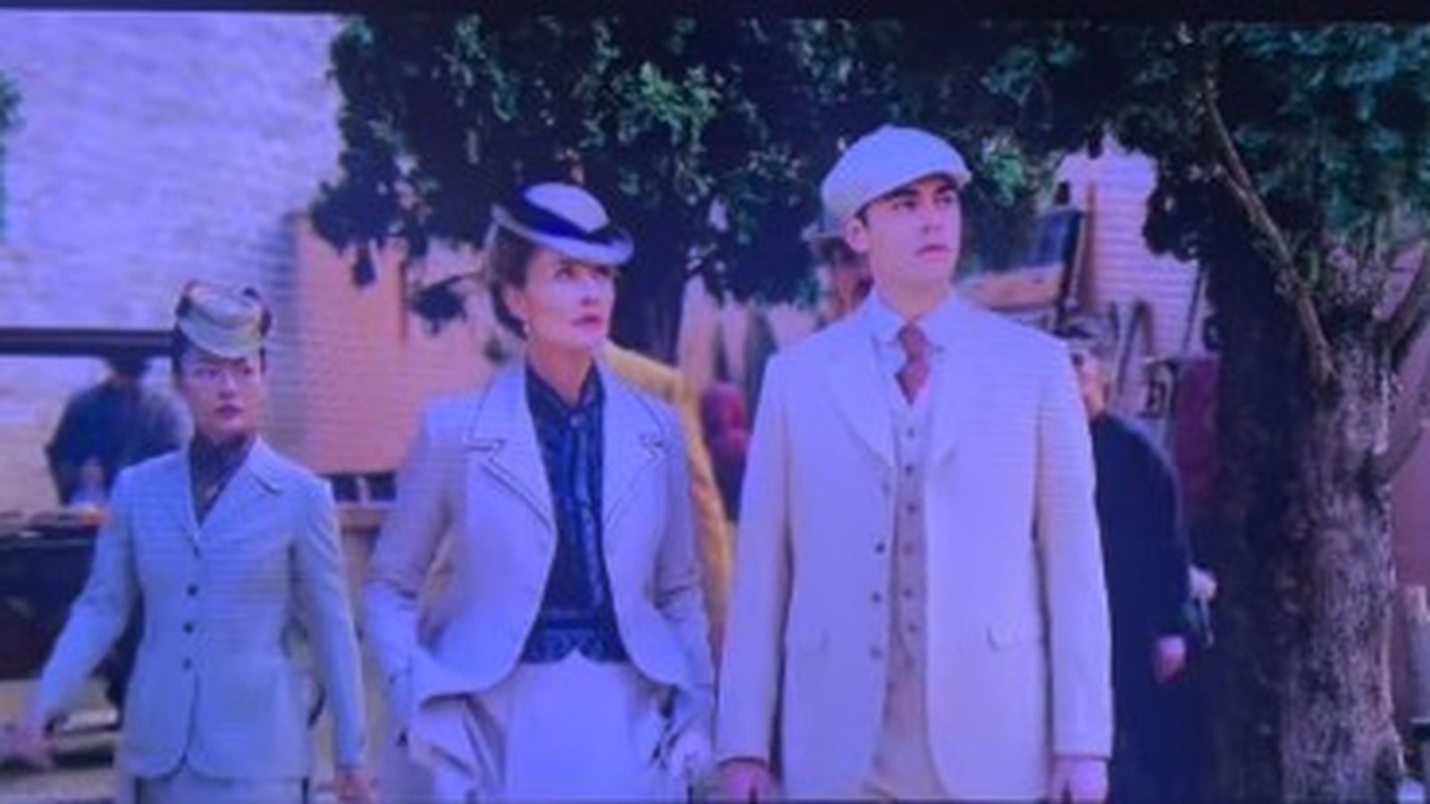 Una escena de 'El joven Sherlock' rodada en el Alcázar de Jerez.