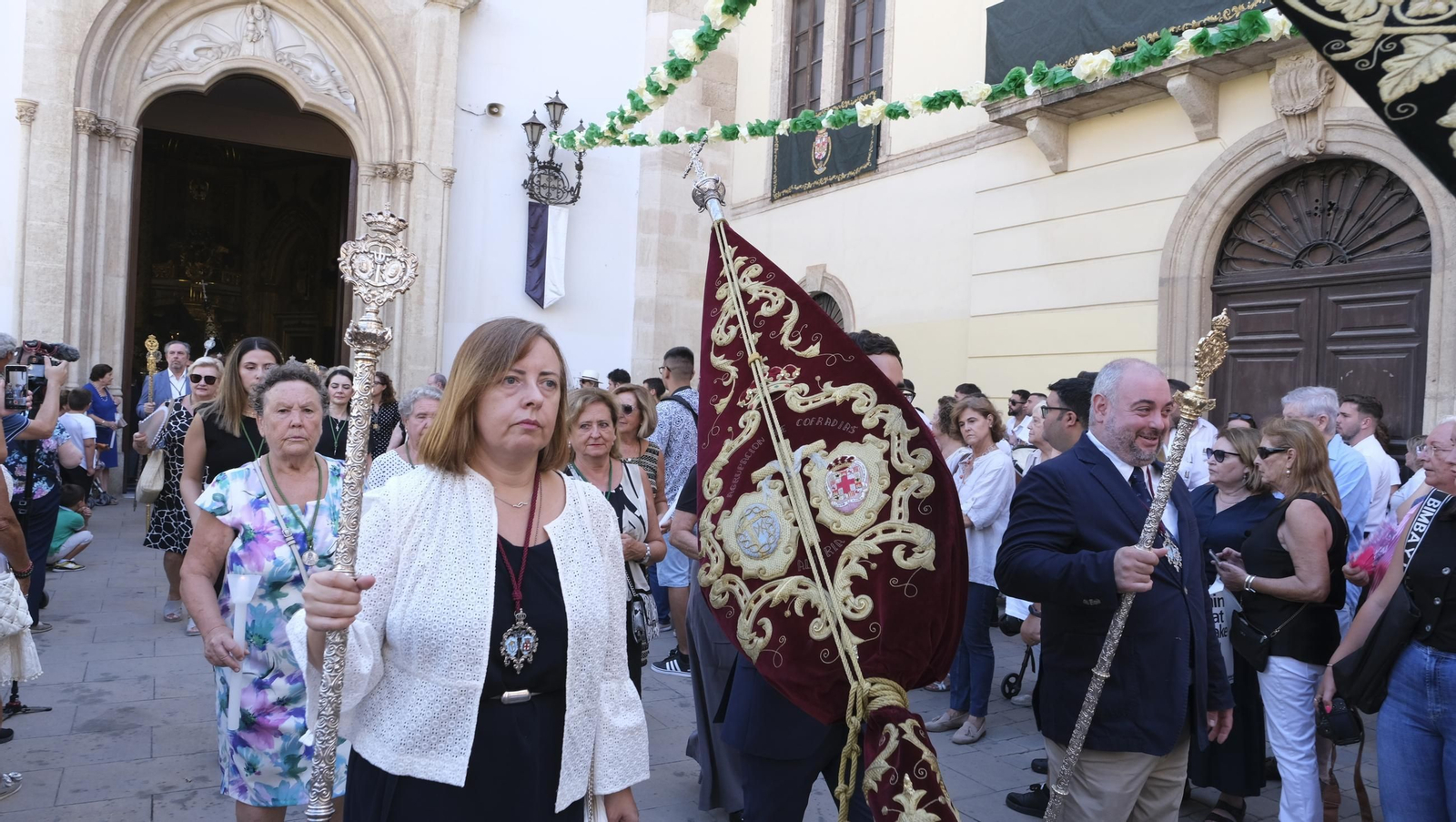 Traslado de la Virgen del Mar a la Catedral de Almería, en imágenes