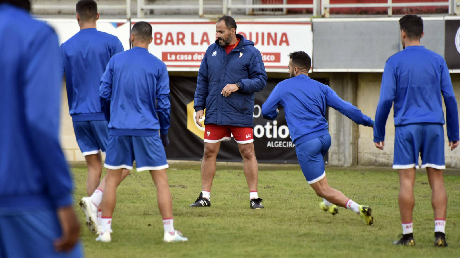 Las fotos del primer entrenamiento de Salva Ballesta