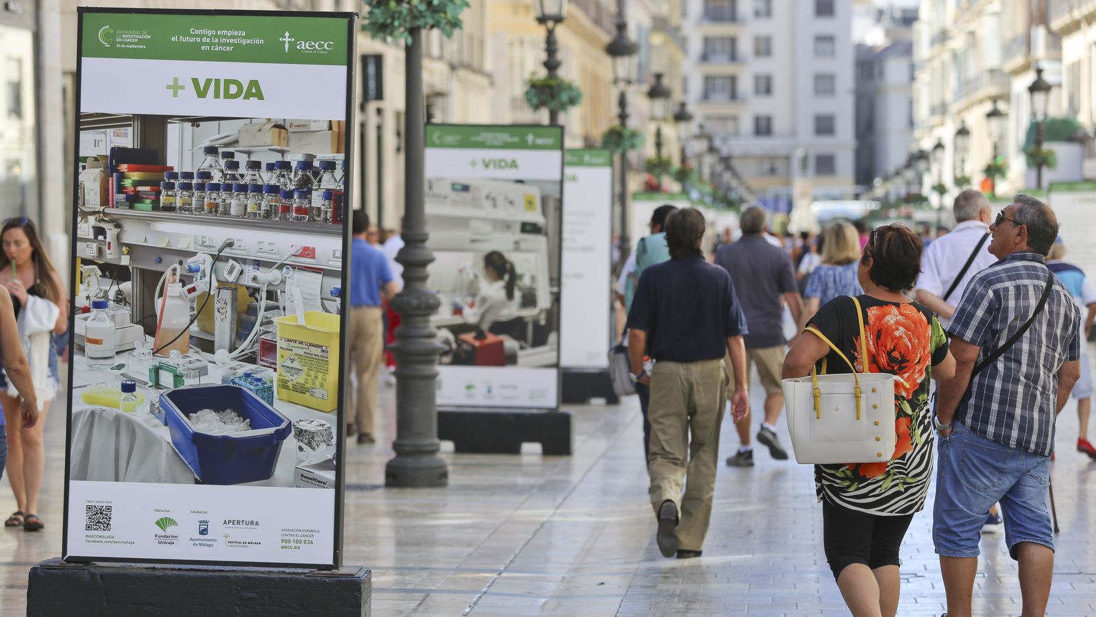 Exposición +Vida en la calle Larios