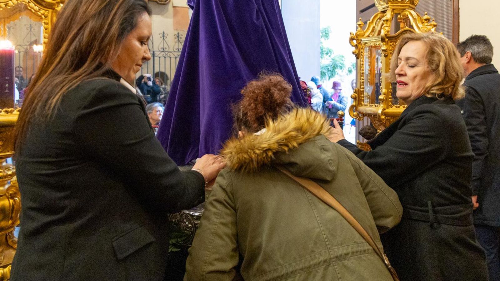 Segundo día del besapié de Nuestro Padre Jesús Nazareno