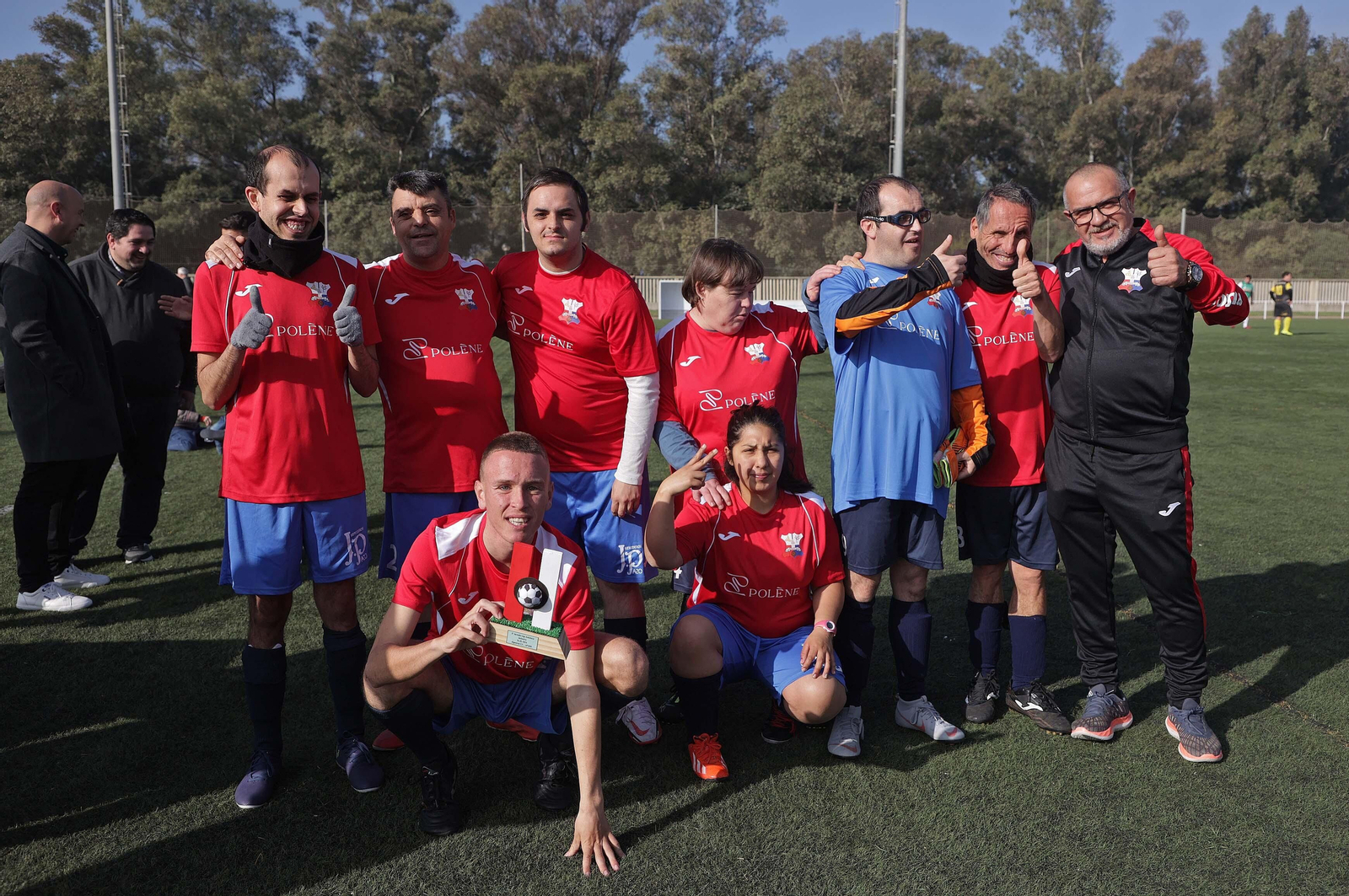 Fotos de la jornada de la Liga Andaluza Inclusiva de fútbol celebrada en Algeciras