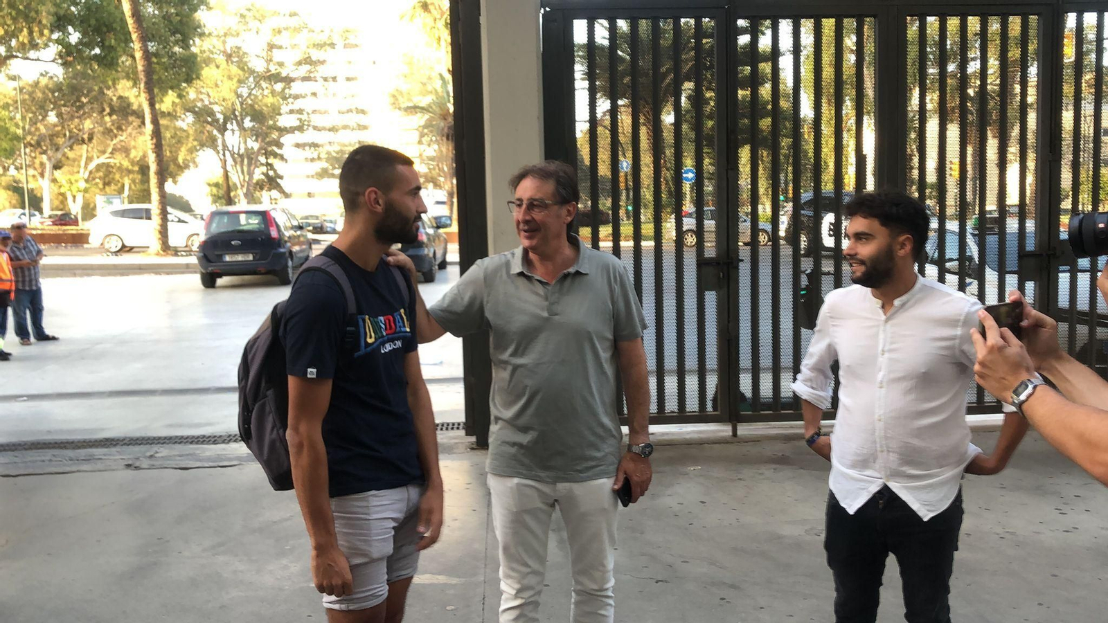 Einar Galilea conoce La Rosaleda