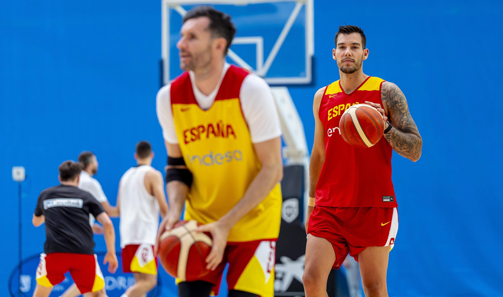 España vuelve a trabajar en Madrid con Alberto Díaz y Yankuba Sima España vuelve a trabajar en Madrid con Alberto Díaz y Yankuba Sima