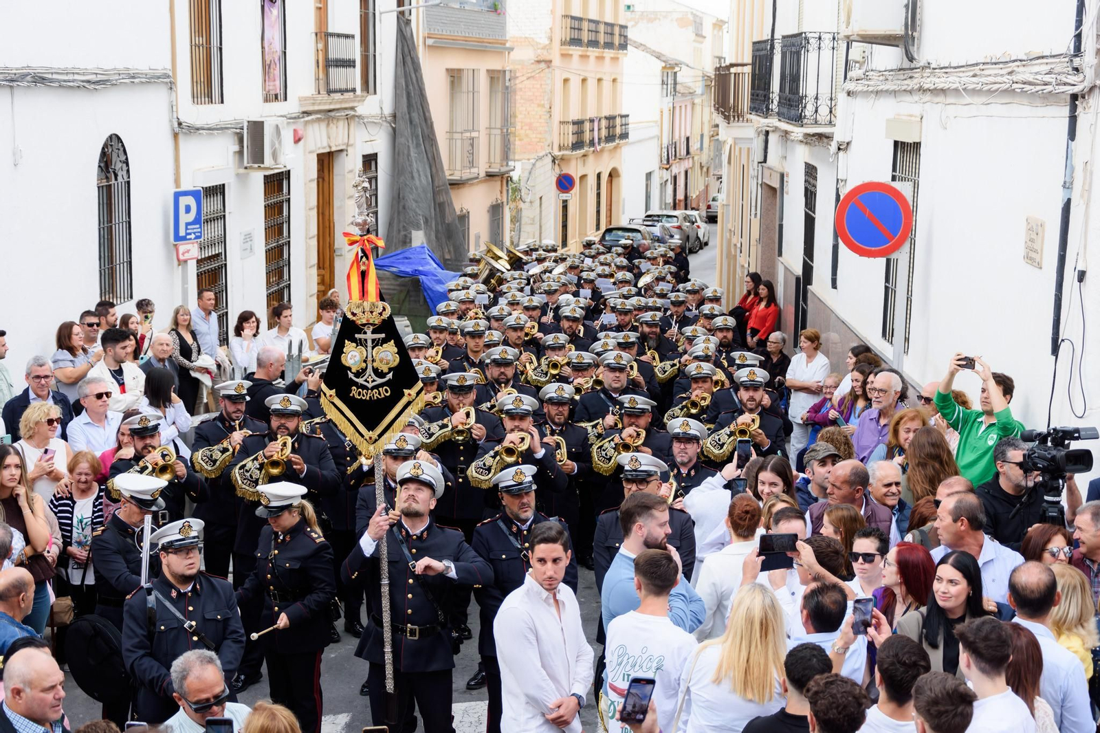 Las mejores imágenes de la procesión de clausura del Año Jubilar de la Virgen del Carmen en Rute