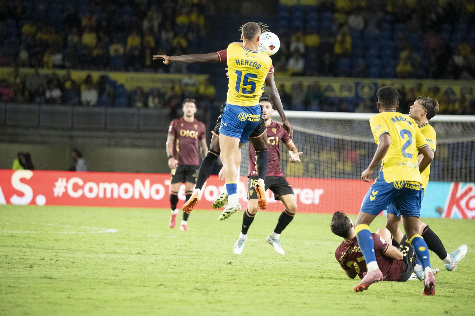 Las imágenes del Las Palmas-Cádiz CF