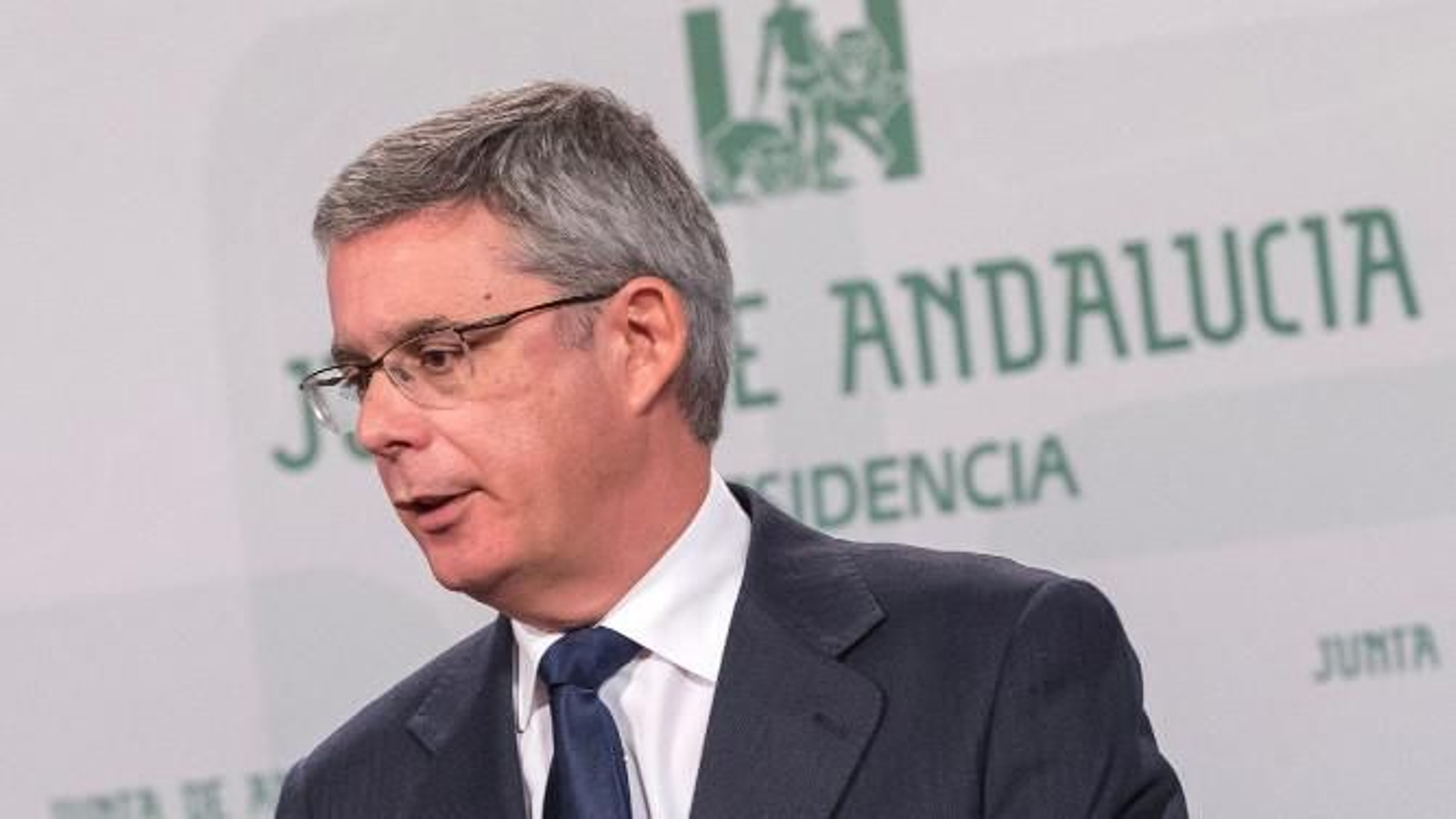 El portavoz del Gobierno andaluz, Juan Carlos Blanco