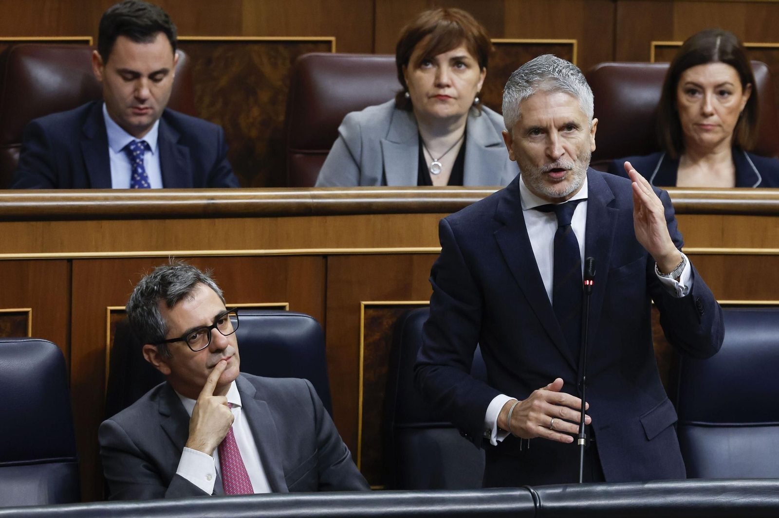 El ministro del Interior, Fernando Grande-Marlaska.