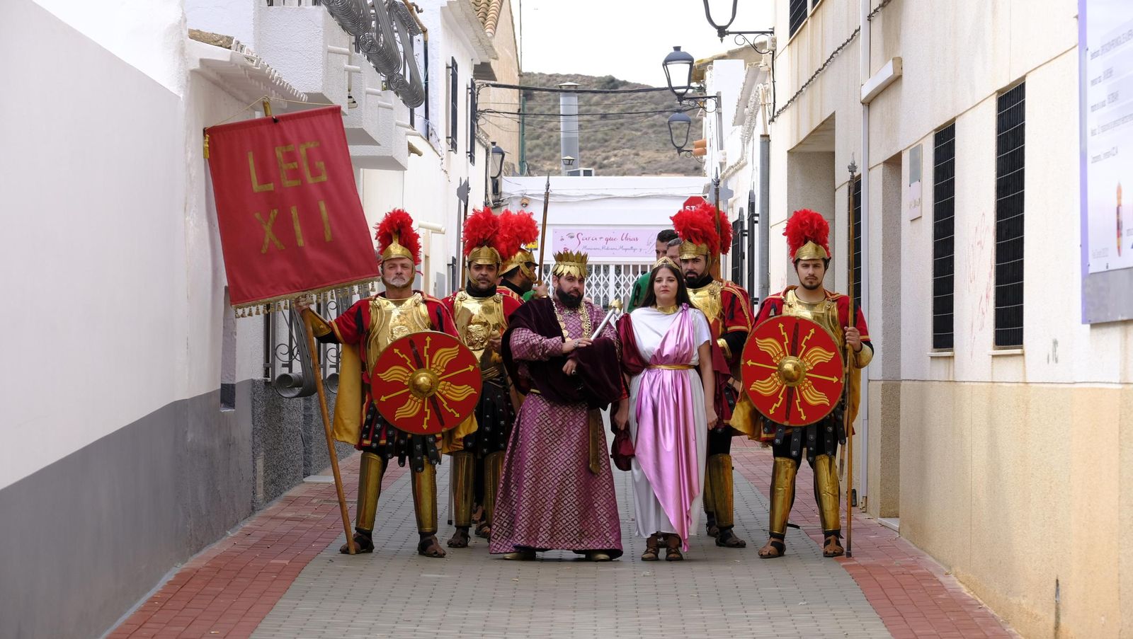 El Auto de los Reyes Magos de Los Gallardos, en imágenes