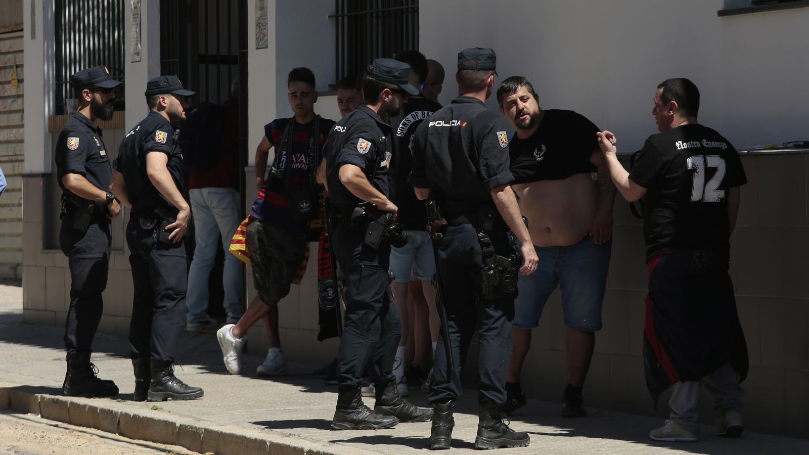 Las imágenes de la afición del Barcelona