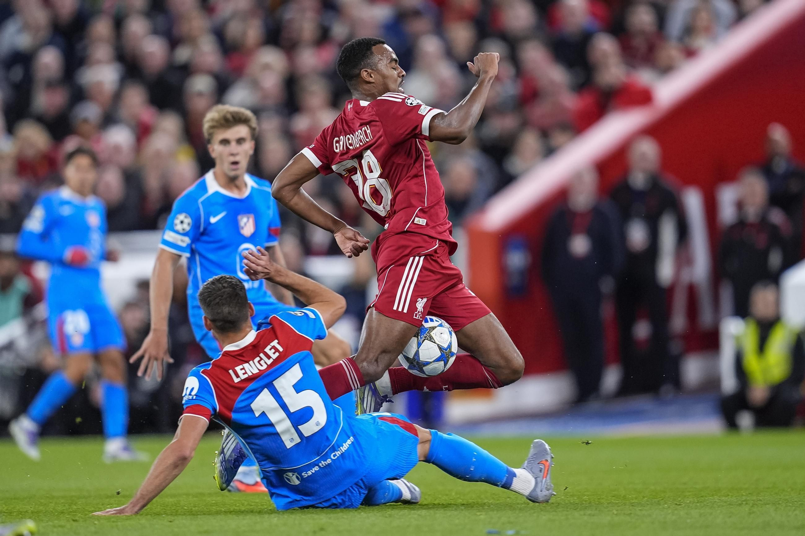 Las fotos del Liverpool - Atlético de Madrid