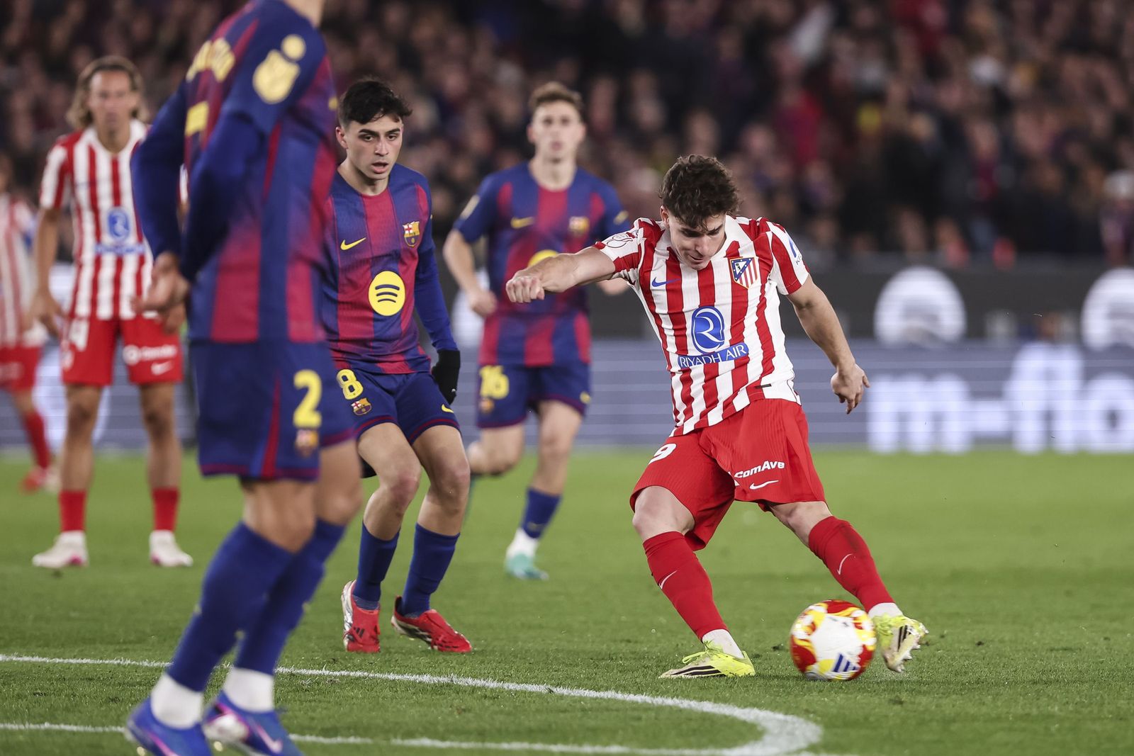 Las fotos del Barcelona-Atlético de Madrid