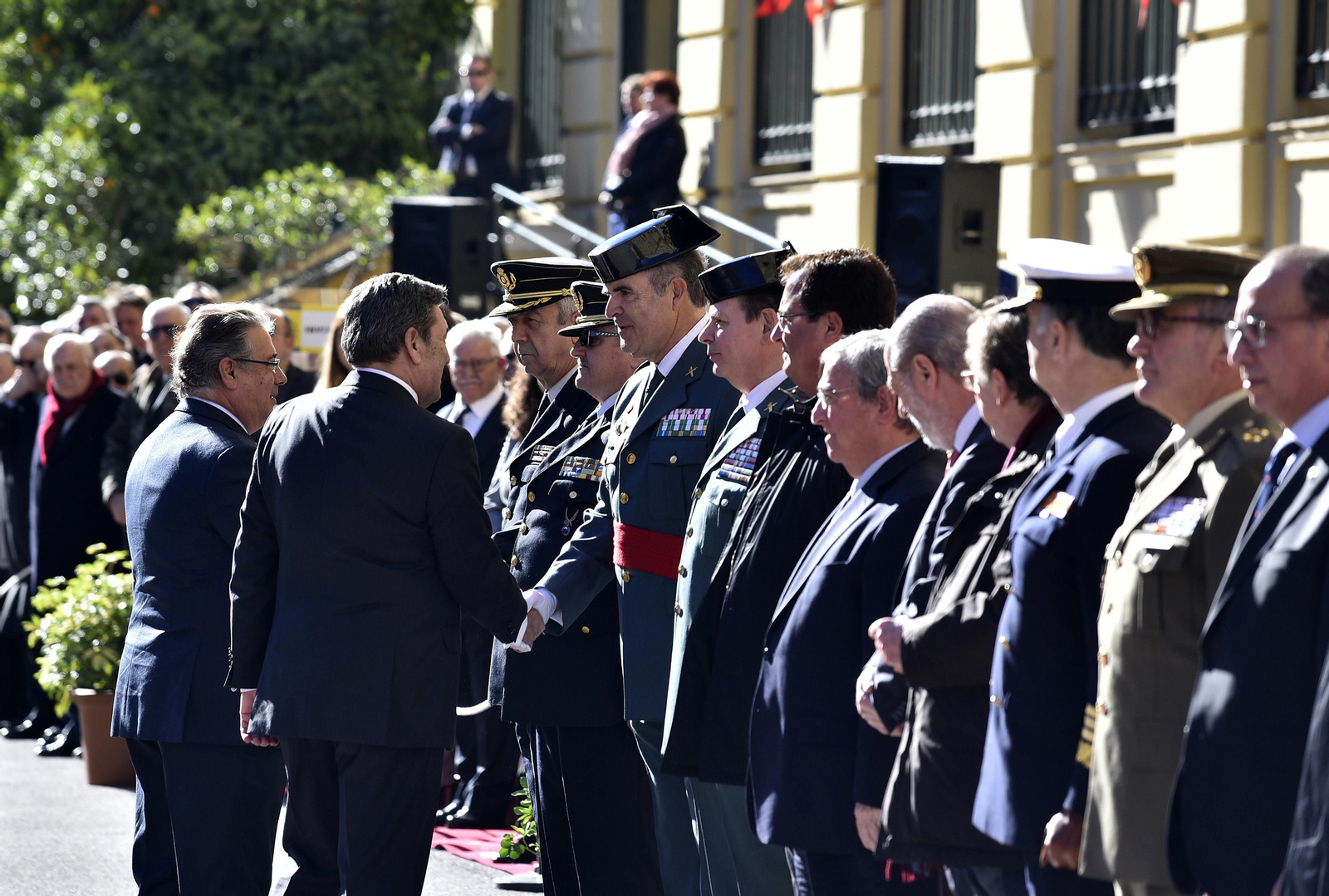 La toma de posesión del nuevo jefe de la Guarcia Civil en Andalucía, en imágenes