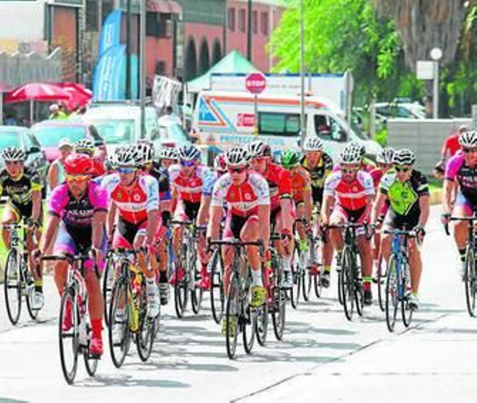 Criterium de ciclismo, test de los próximos juegos celebrado el pasado agosto.