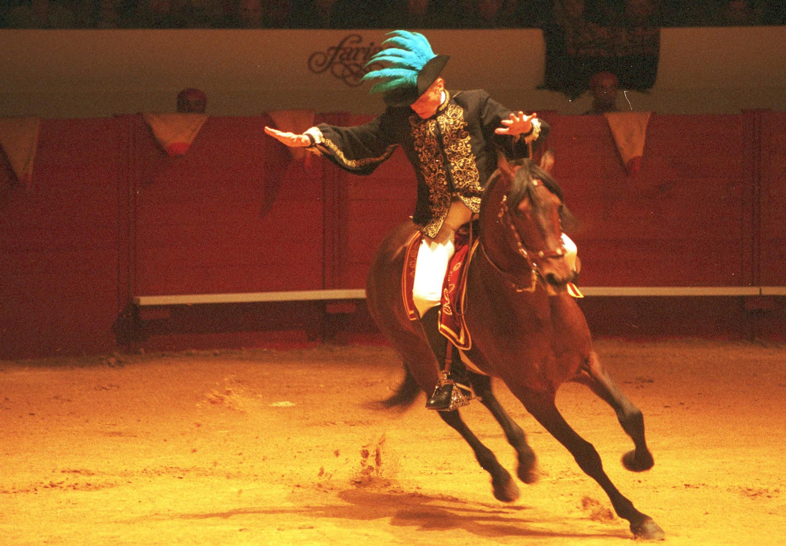 En la Feria Mundial del Toro de Sevilla.