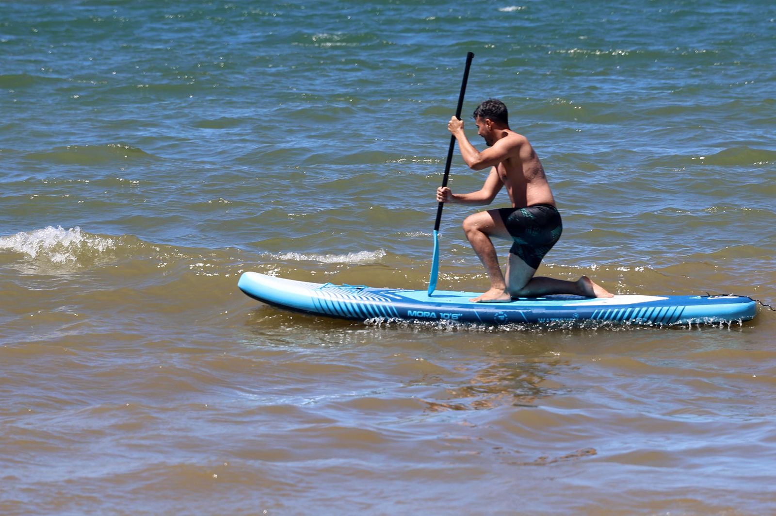 Imágenes de una maravillosa mañana de verano en las playas de la Torre del Loro y Mazagón