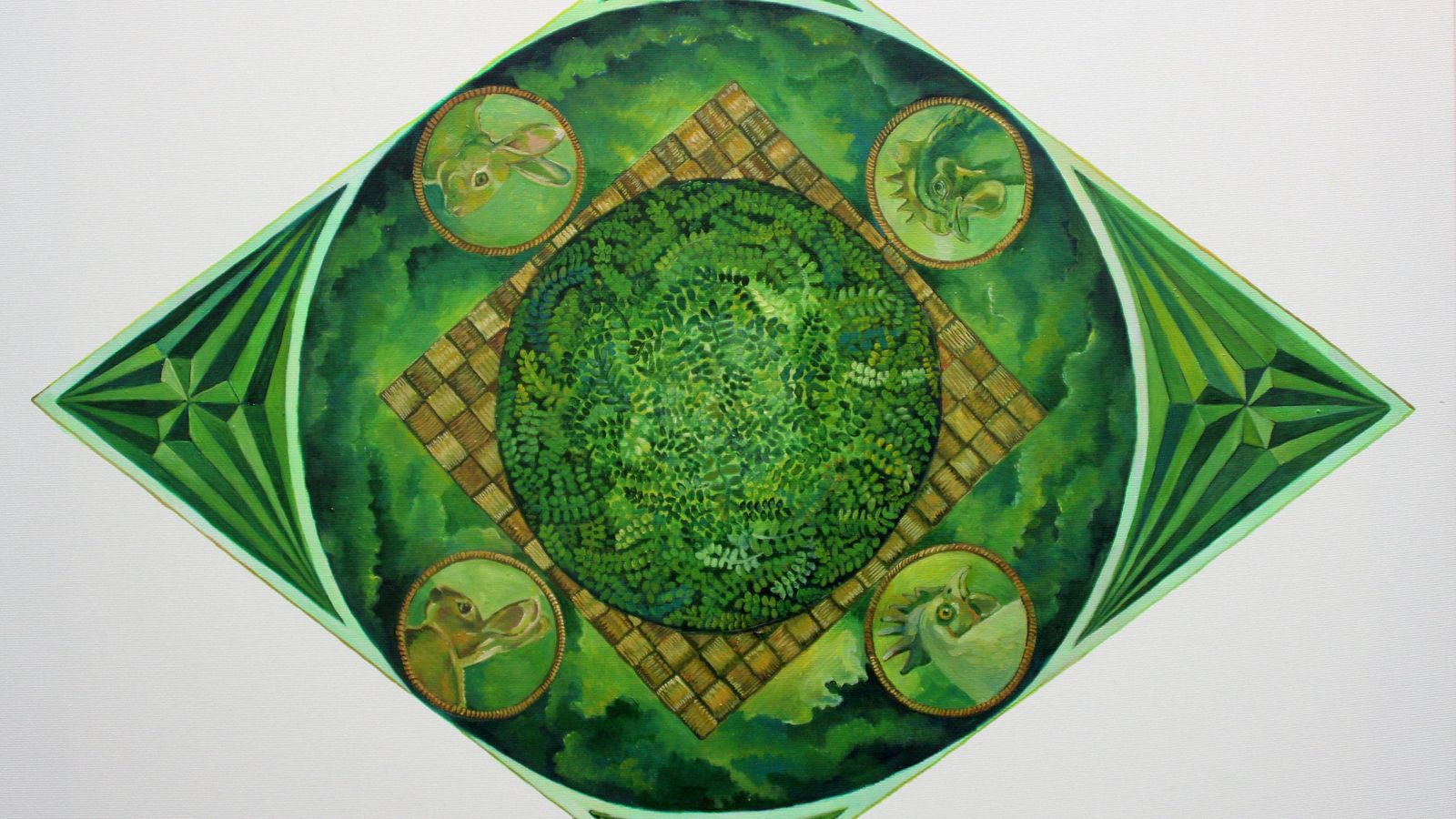 'Gallina verde conejo' de Montse Caraballo