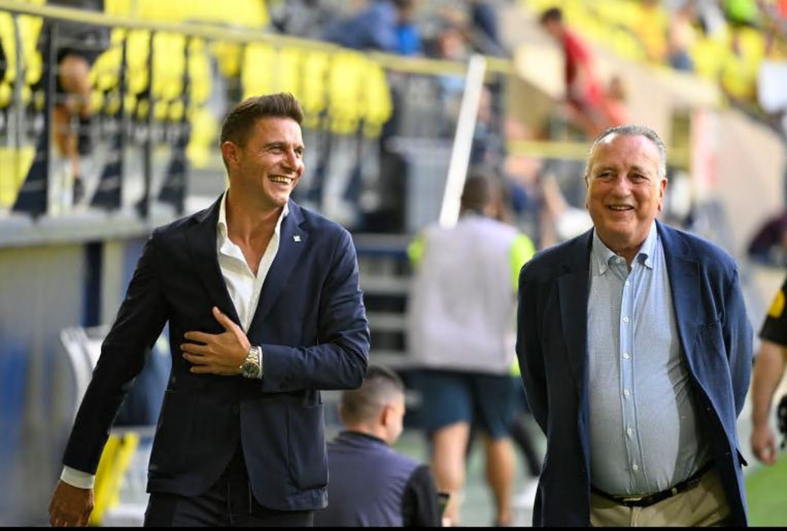Joaquín, antes del partido ante el Villarreal.