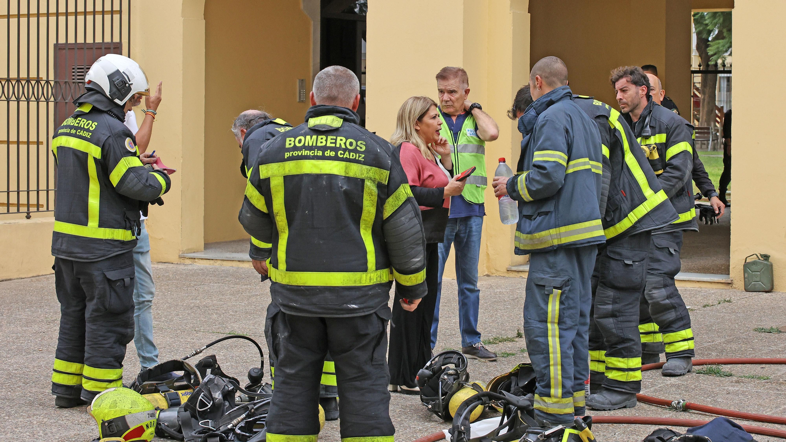 Incendio en una vivienda de calle Paul