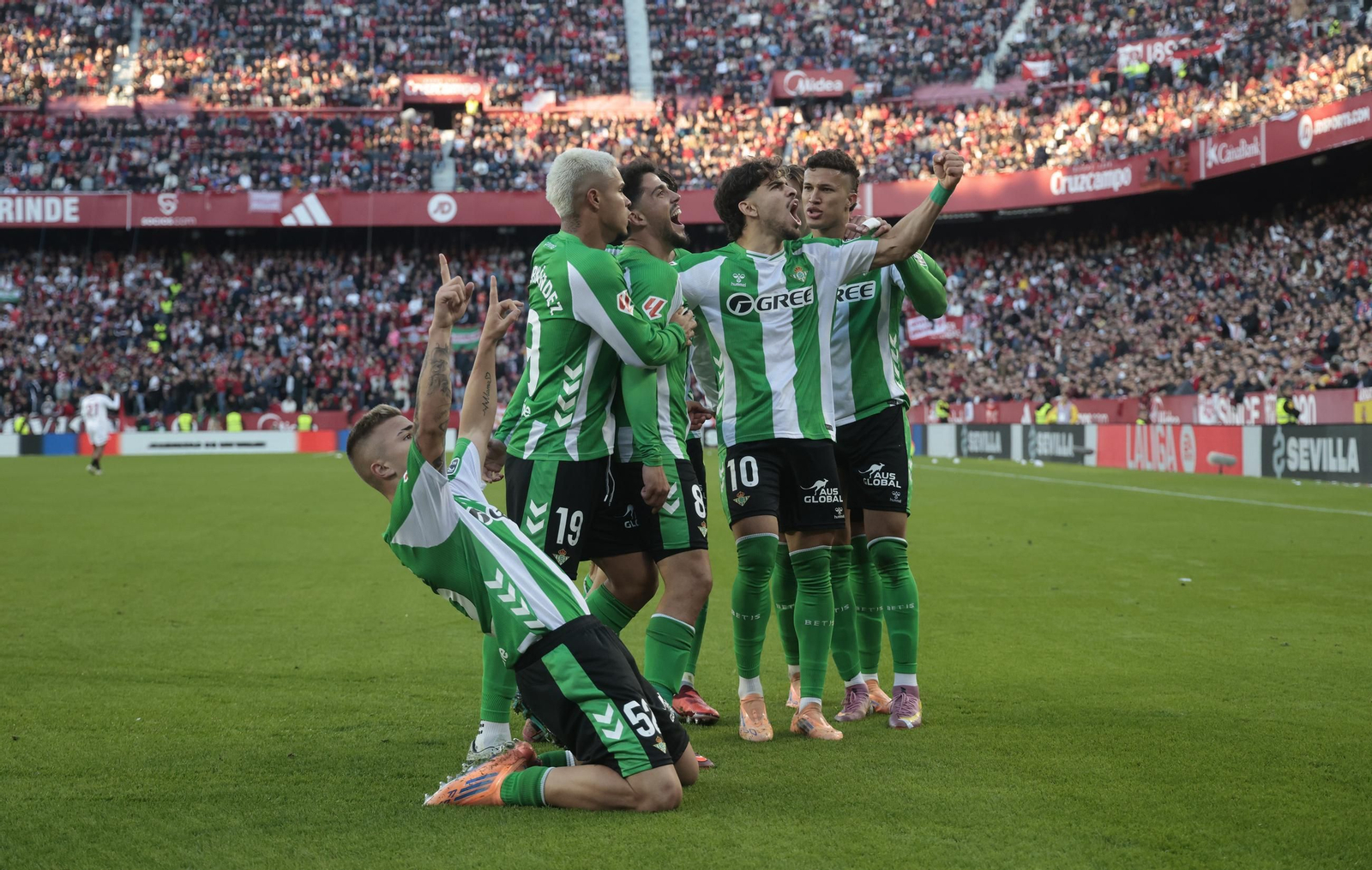 Las fotos del Sevilla - Betis