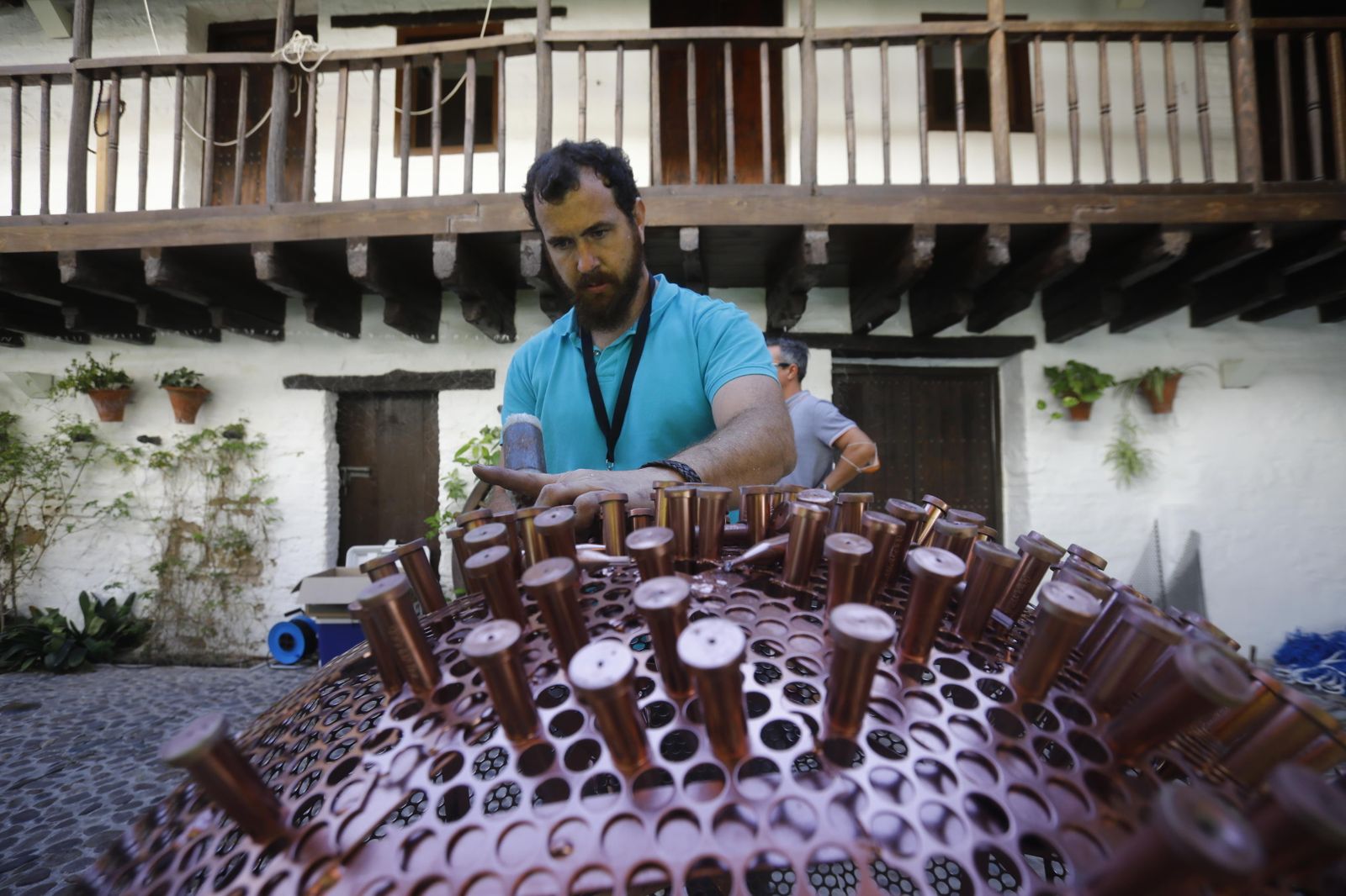 El montaje del Festival Flora, en imágenes
