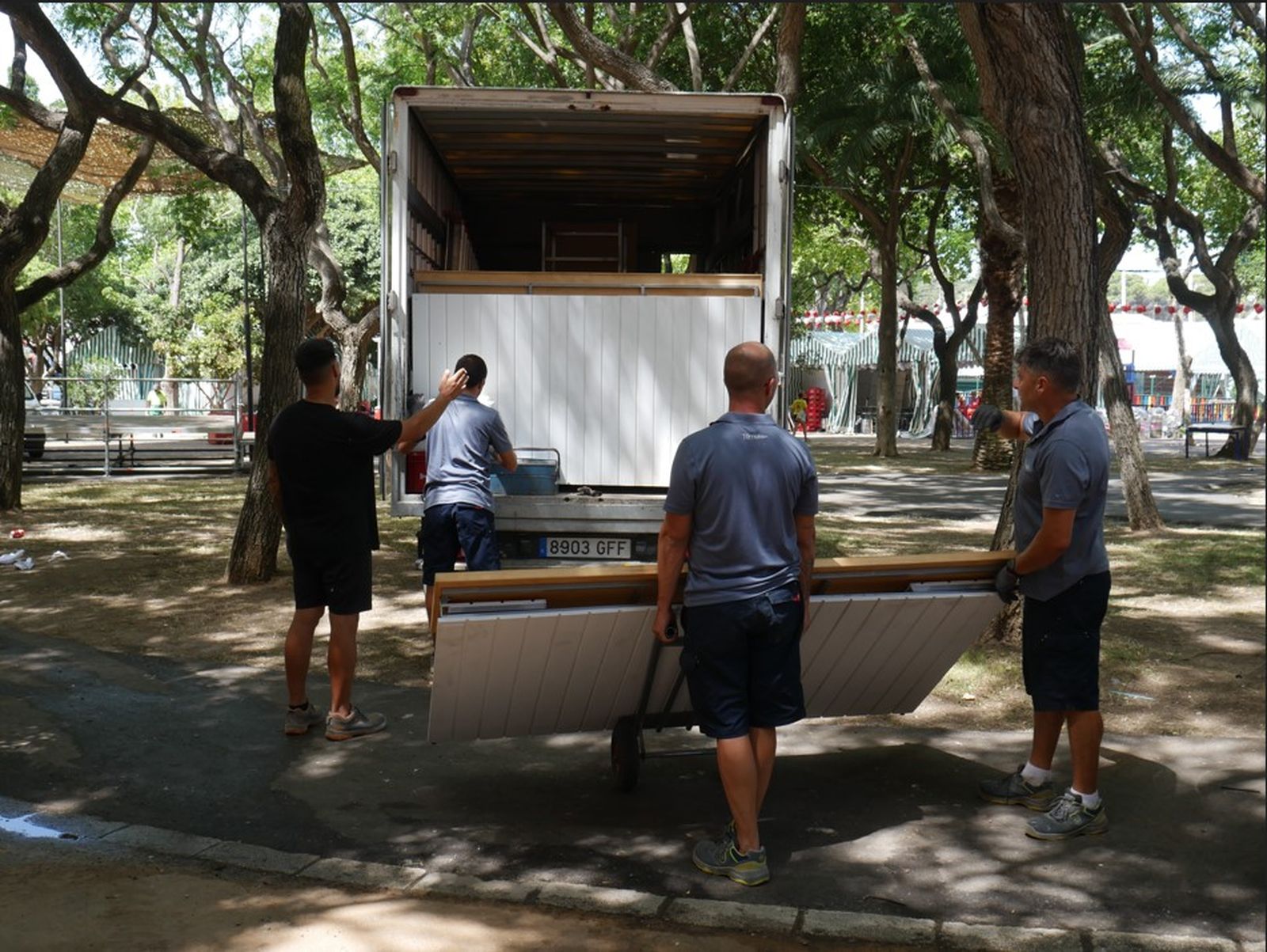 La Feria de San Fernando ya va desapareciendo del Parque