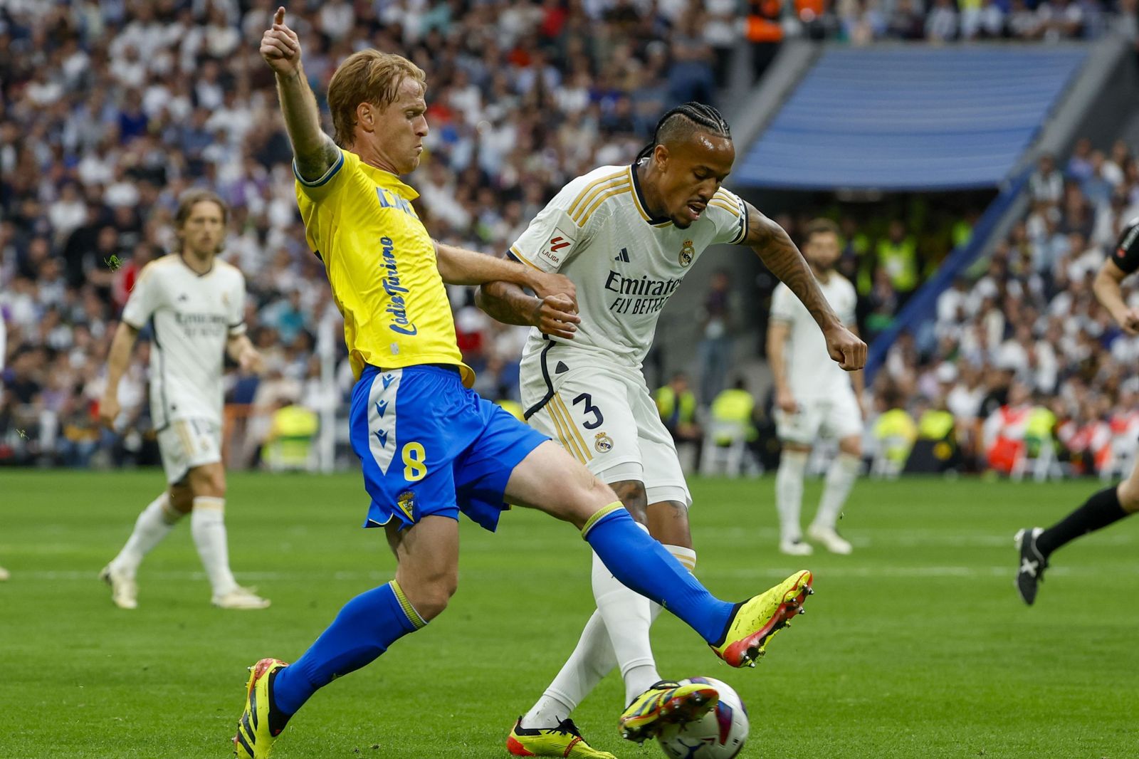 Las imágenes del partido Real Madrid - Cádiz CF