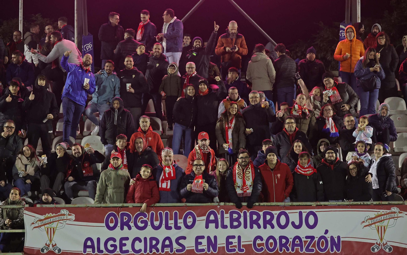 Búscate en el Nuevo Mirador durante el Algeciras - Real Madrid Castilla de Primera Federación